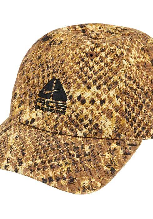 Supreme Supreme Nike ACG Denim 6-Panel Gold Snakeskin | Grailed