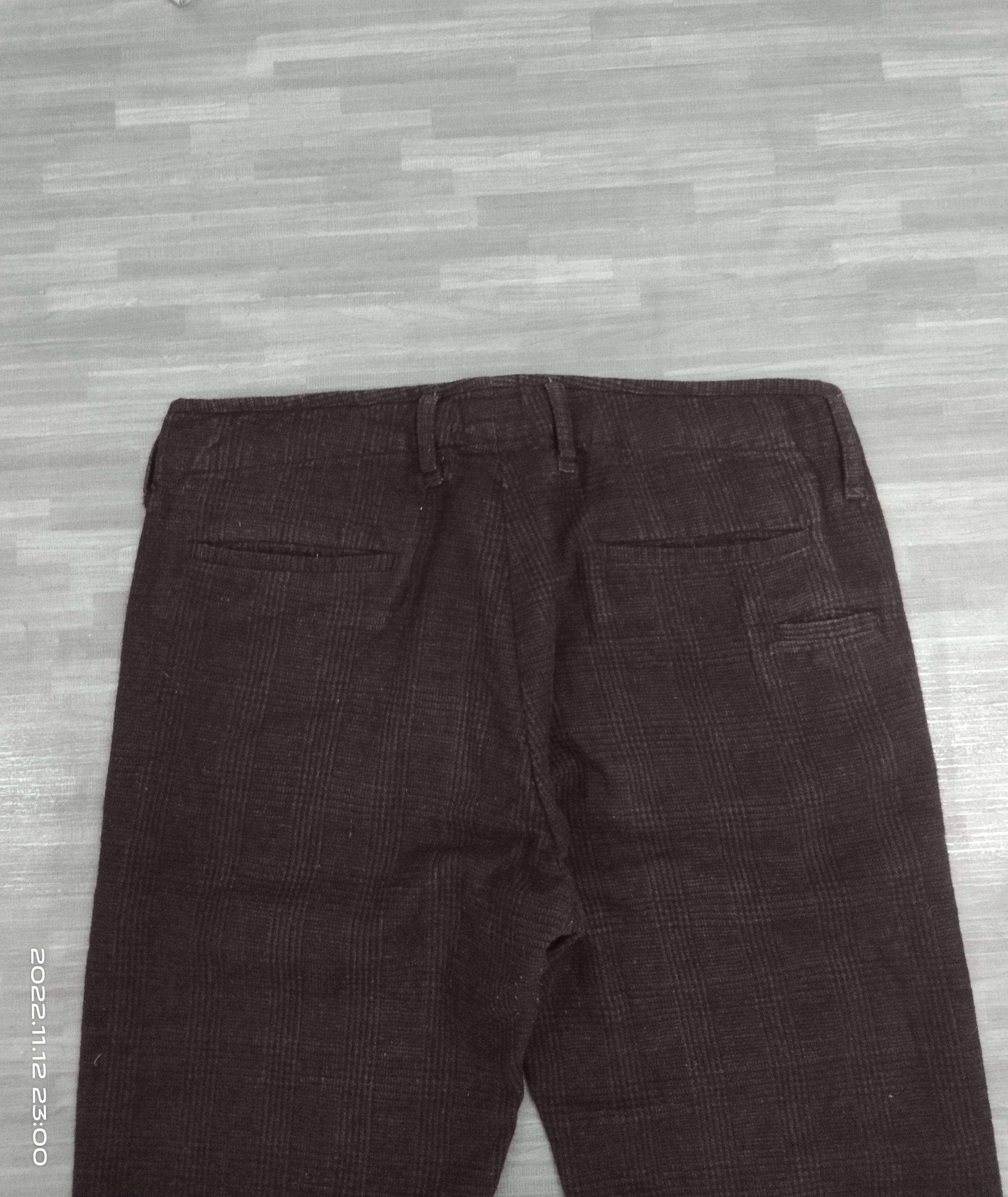 PAUL SMITH WOOL CASUAL PANTS