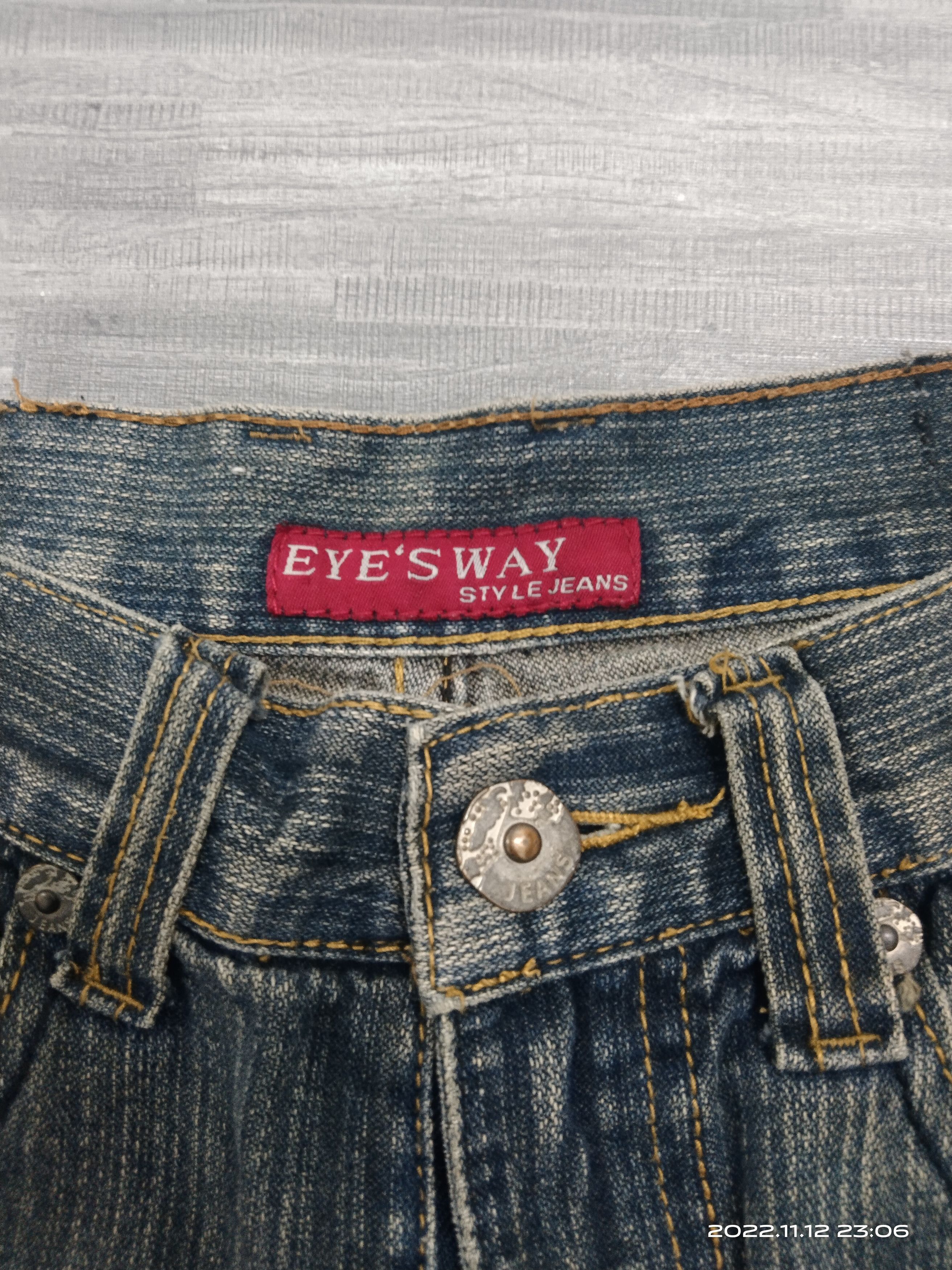 Other SUPER SICK RECONSTRUCTED EYE'S WAY RIPED DENIM PANTS Size US 30 / EU 46 - 9 Thumbnail