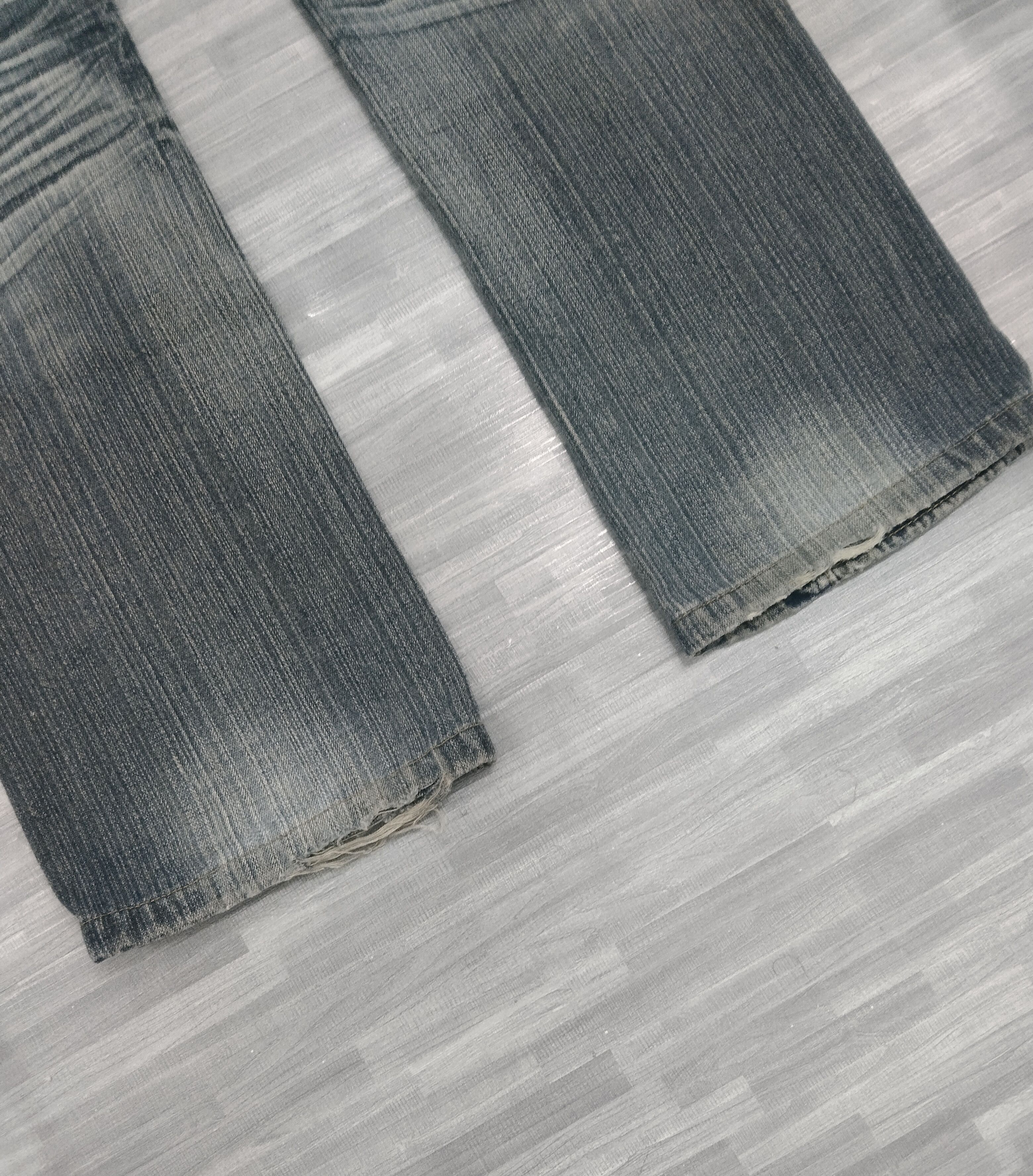 Other SUPER SICK RECONSTRUCTED EYE'S WAY RIPED DENIM PANTS Size US 30 / EU 46 - 6 Thumbnail