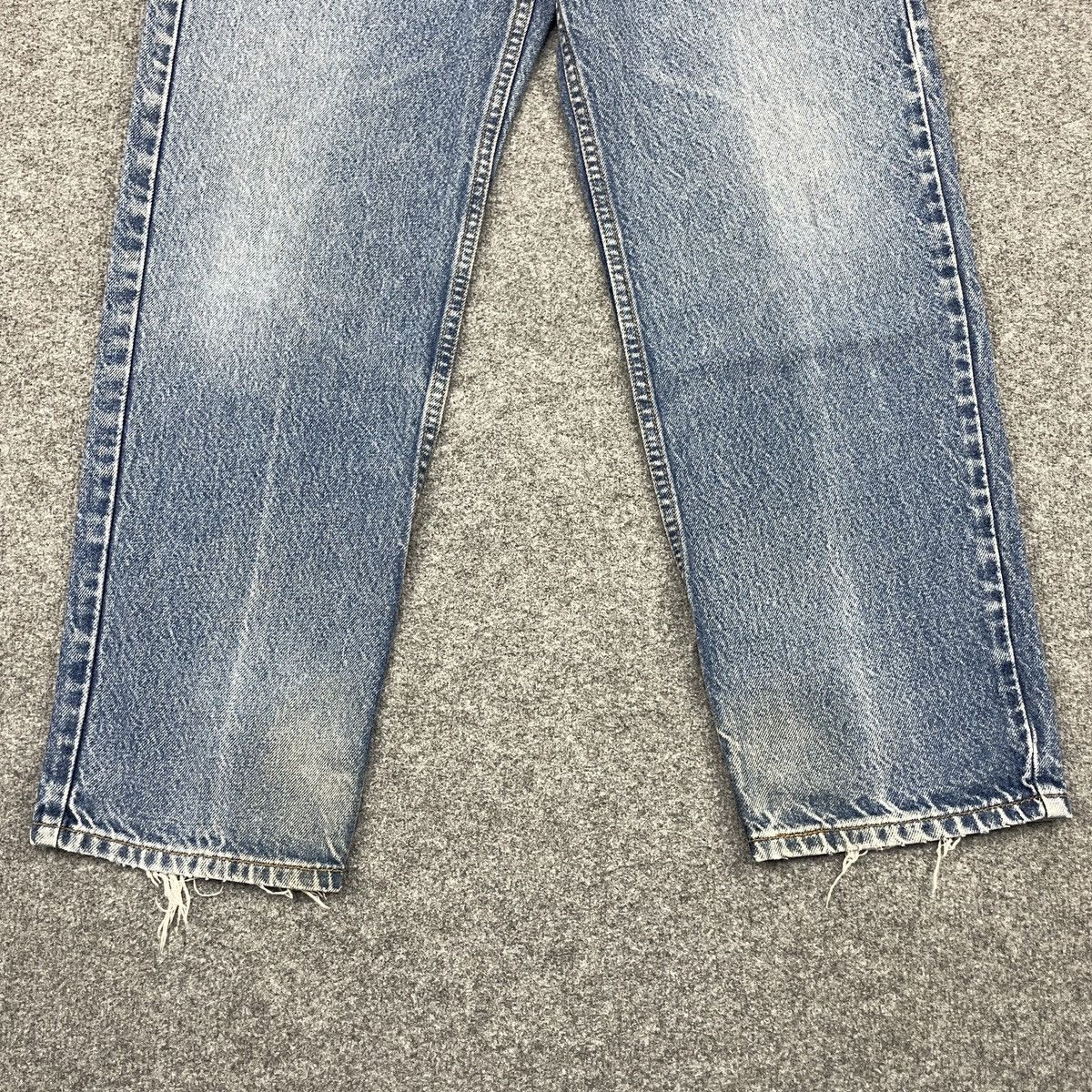 Levi's Vintage Levi's 550 Distressed Blue Light Wash - wc 247 Size US 33 - 4 Thumbnail