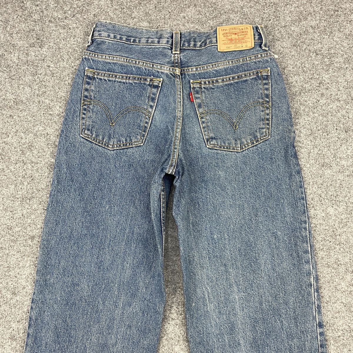 Levi's × Vintage Vintage Levi's 550 Wide Faded jeans - wc 260 Size US 29 - 4 Thumbnail