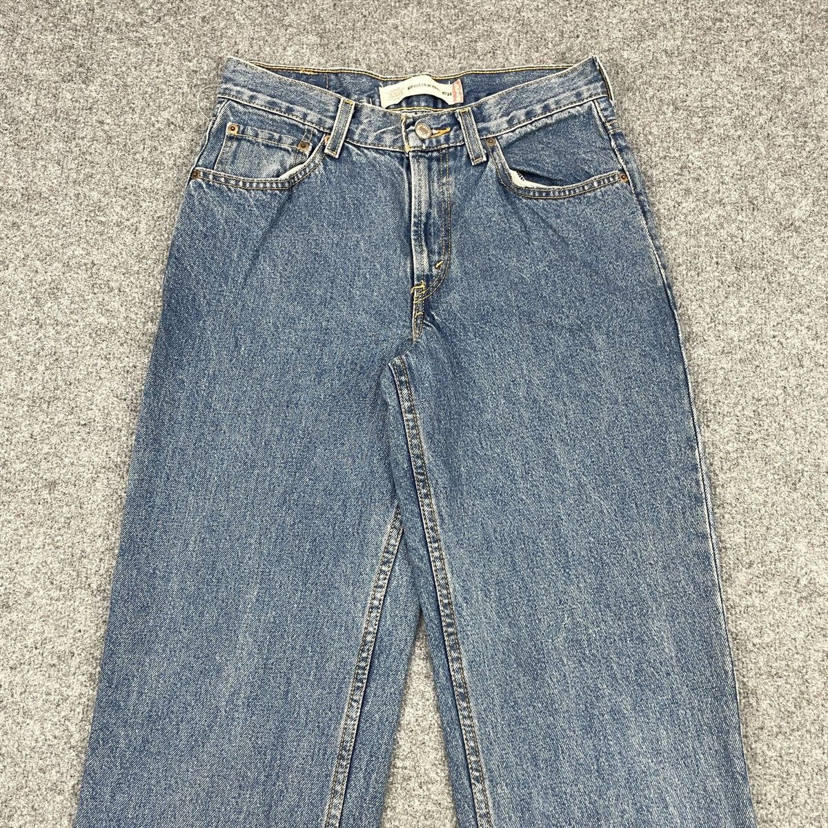 Levi's × Vintage Vintage Levi's 550 Wide Faded jeans - wc 260 Size US 29 - 3 Thumbnail