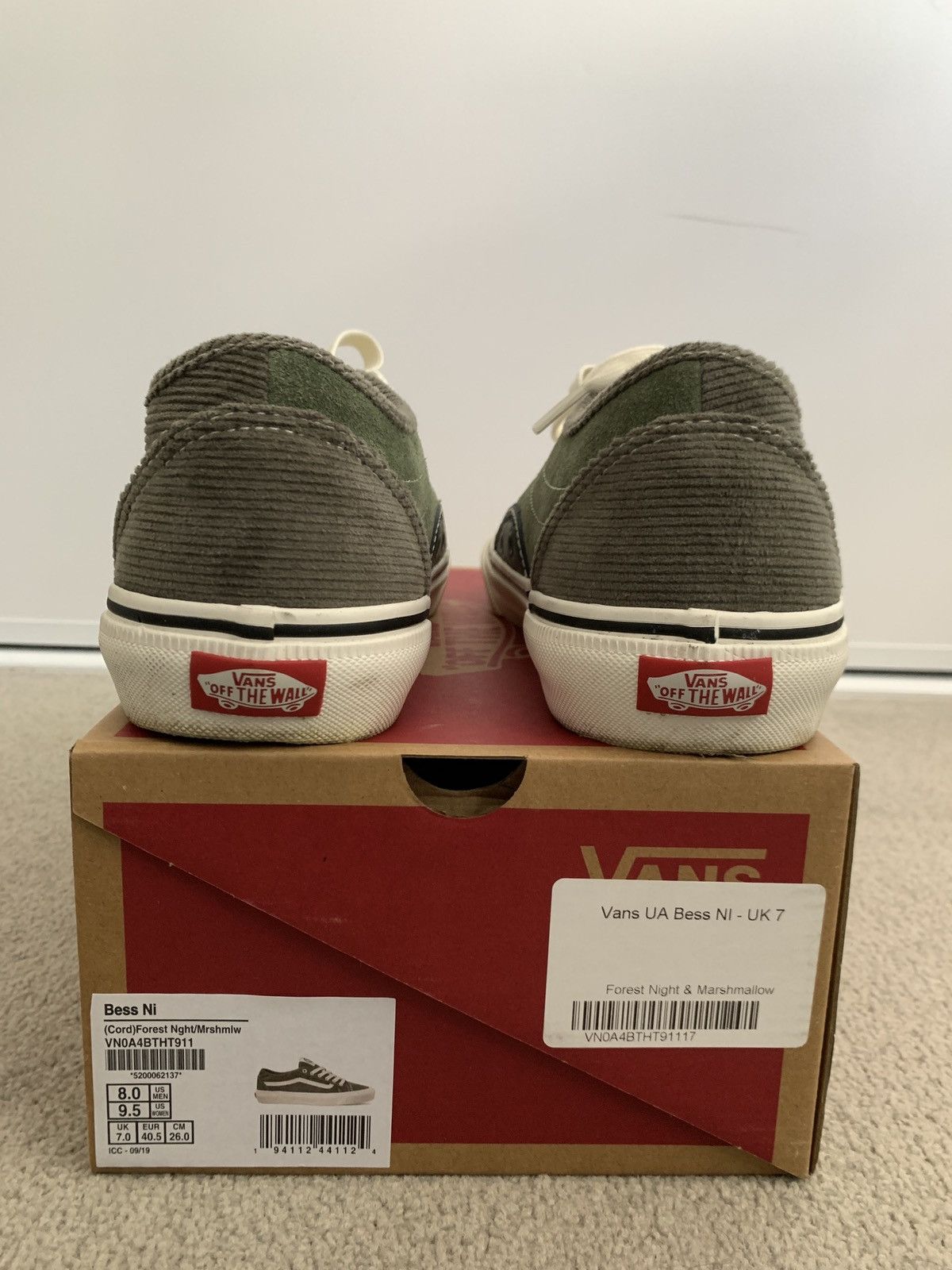 Vans 🔥 Bess Ni JJJJound Alternative Cord Forest Night 🔥 Size US 8 / EU 41 - 5 Thumbnail