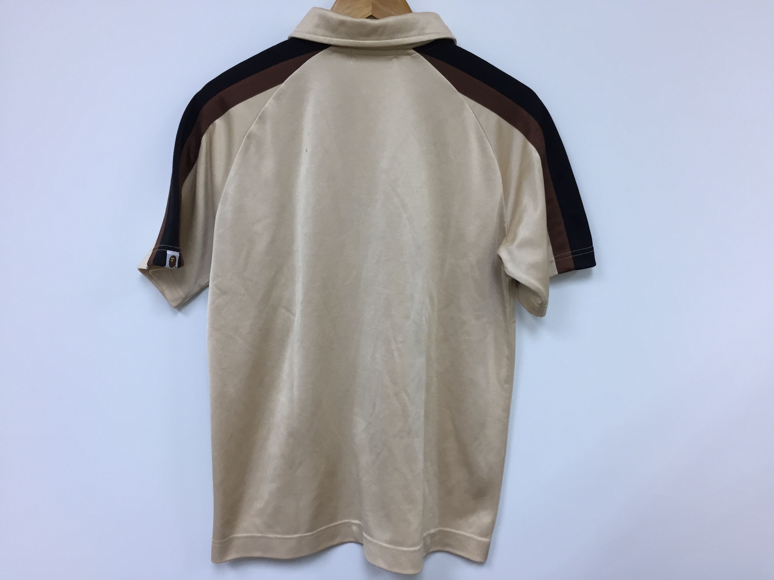 Bape 2000 Bape General Polo embroidered logo heavy jersey Size US M / EU 48-50 / 2 - 8 Thumbnail