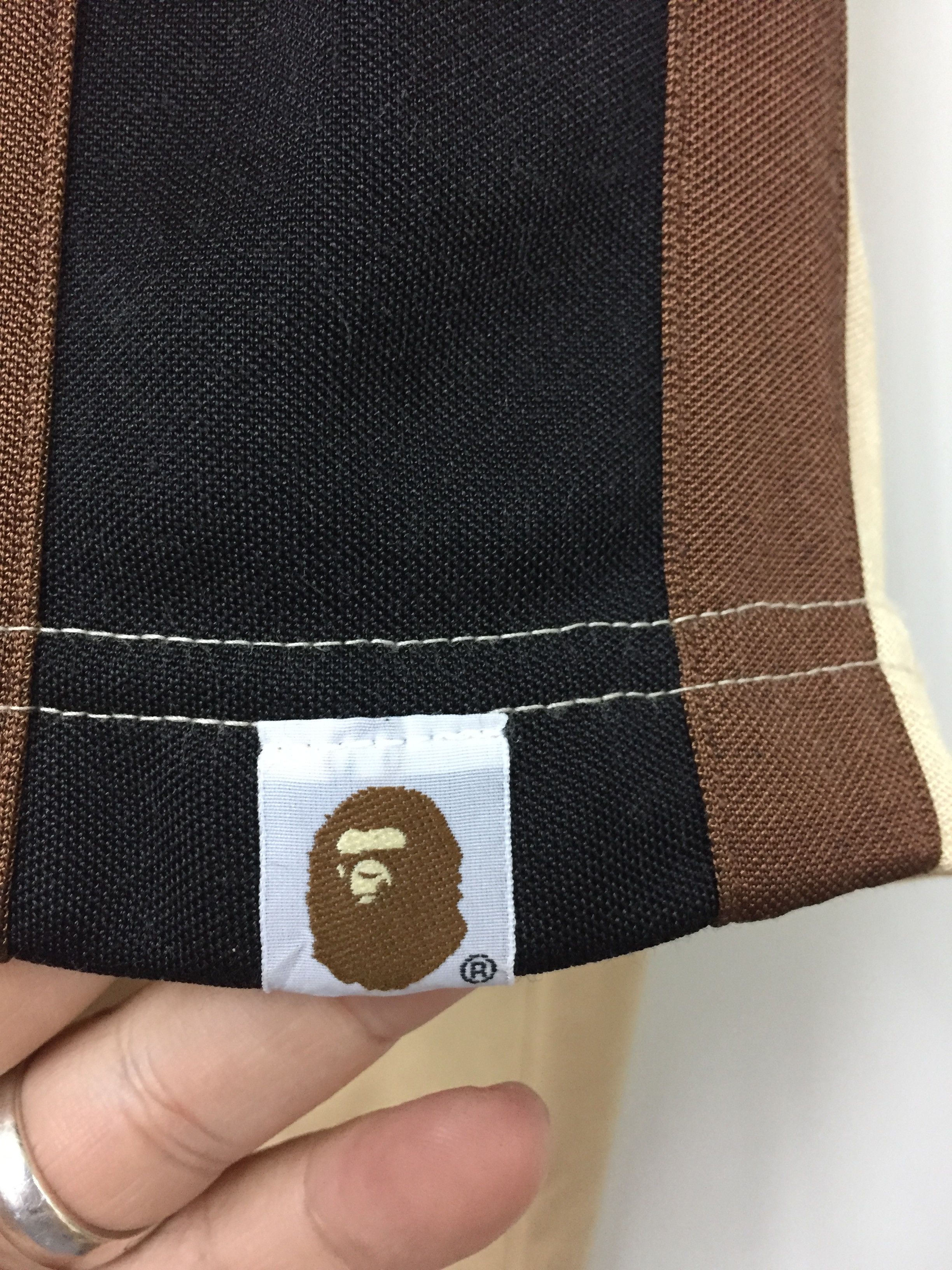 Bape 2000 Bape General Polo embroidered logo heavy jersey Size US M / EU 48-50 / 2 - 7 Thumbnail