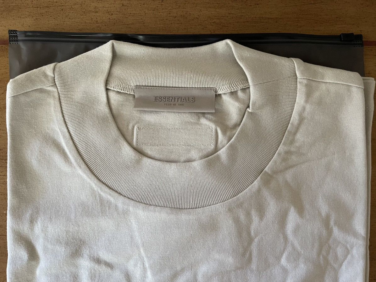 FOG × Fear of God × Pacsun FOG - Essentials Fear Of God Wheat Crewneck T-Shirt Size (L) Size US L / EU 52-54 / 3 - 6 Thumbnail