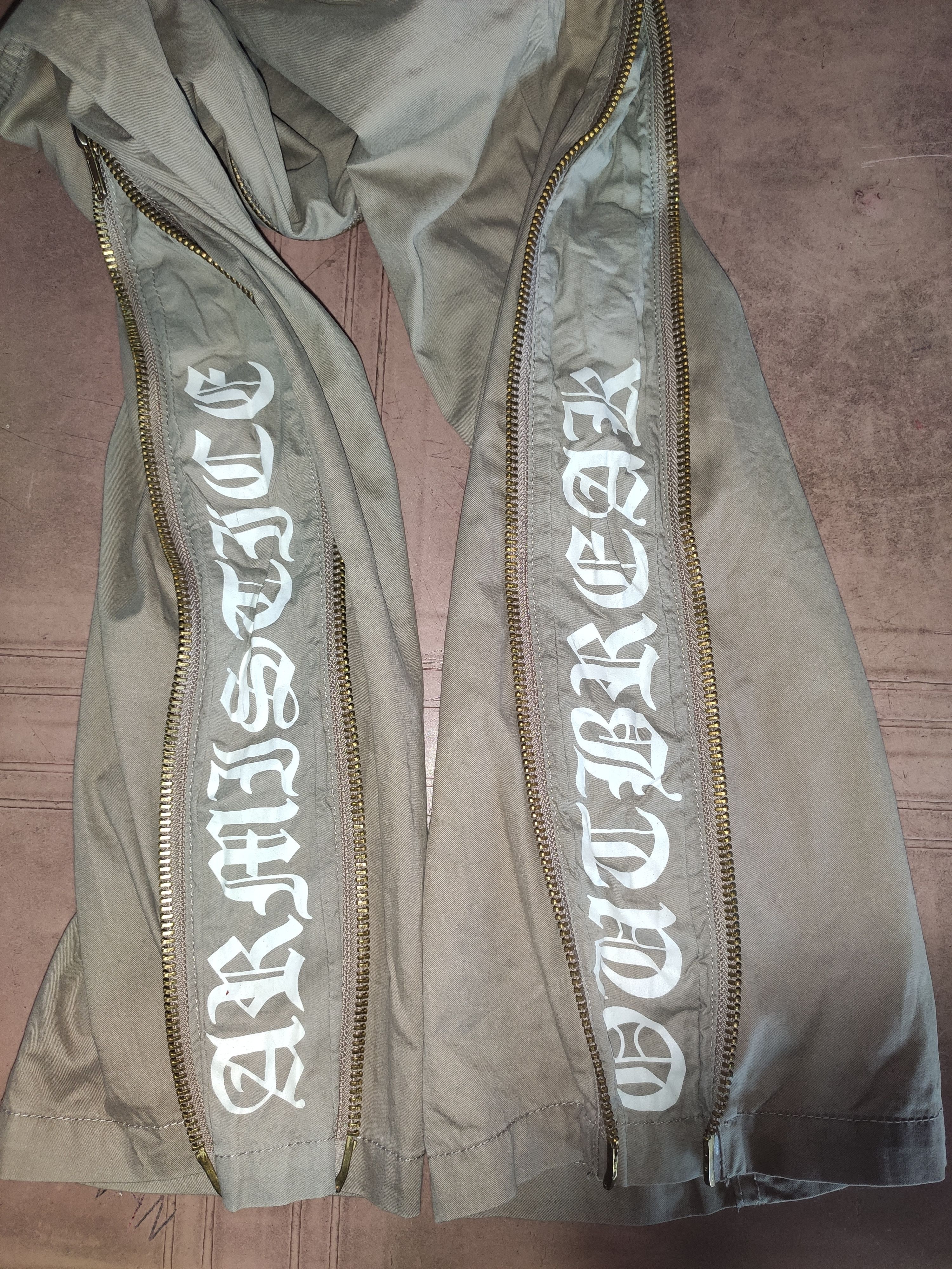 If Six Was Nine 🔥 Midas Punk Seditionaries Zipper pants shibuya Japan Size US 31 - 16 Thumbnail