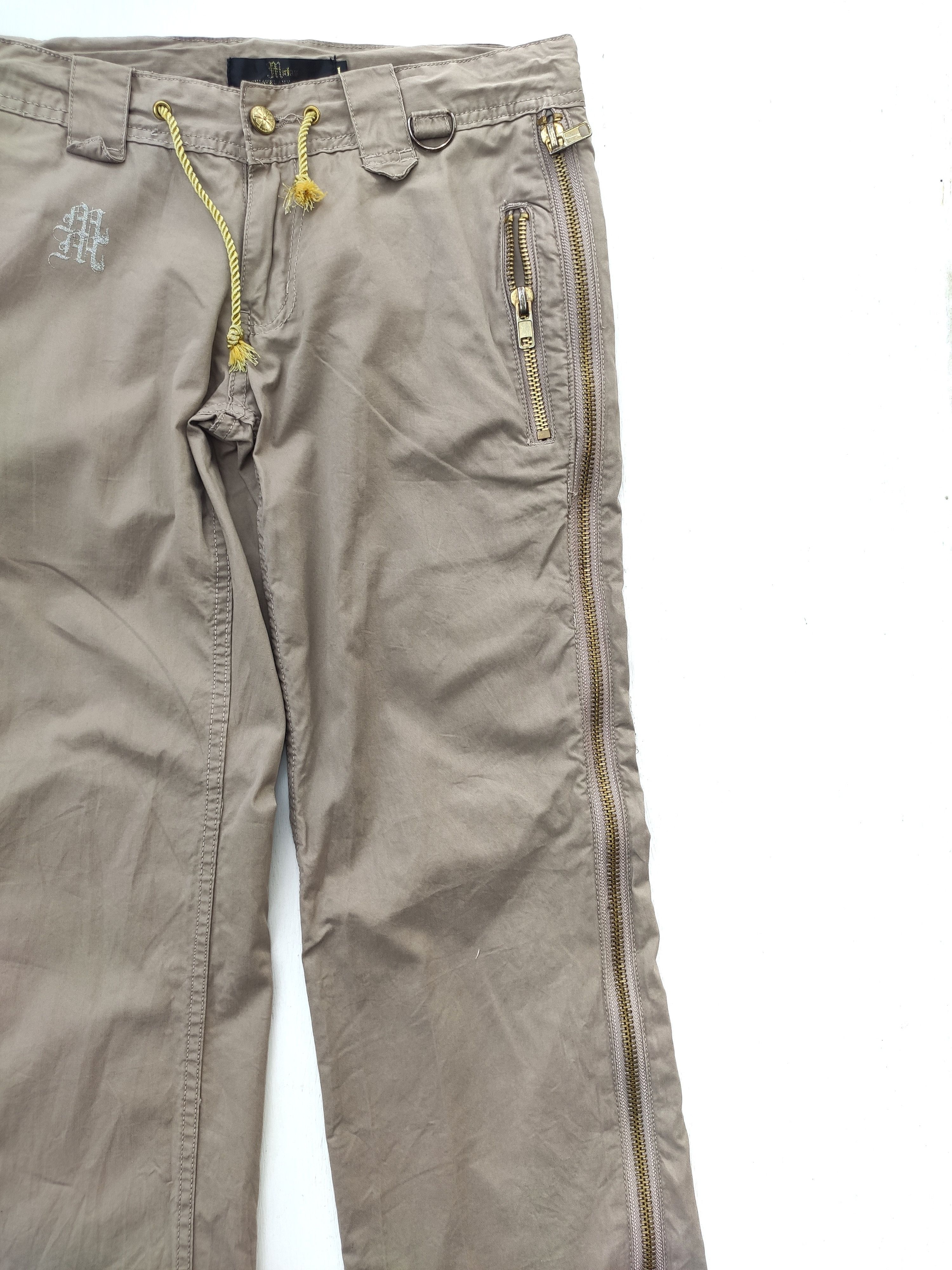 If Six Was Nine 🔥 Midas Punk Seditionaries Zipper pants shibuya Japan Size US 31 - 4 Thumbnail