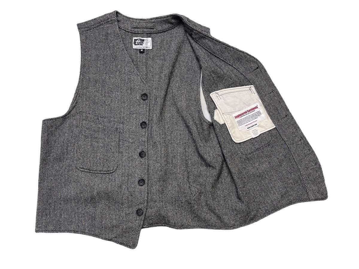 Engineered Garments Nepenthes Harringbone Twill Vest Jacket Size US M / EU 48-50 / 2 - 4 Thumbnail