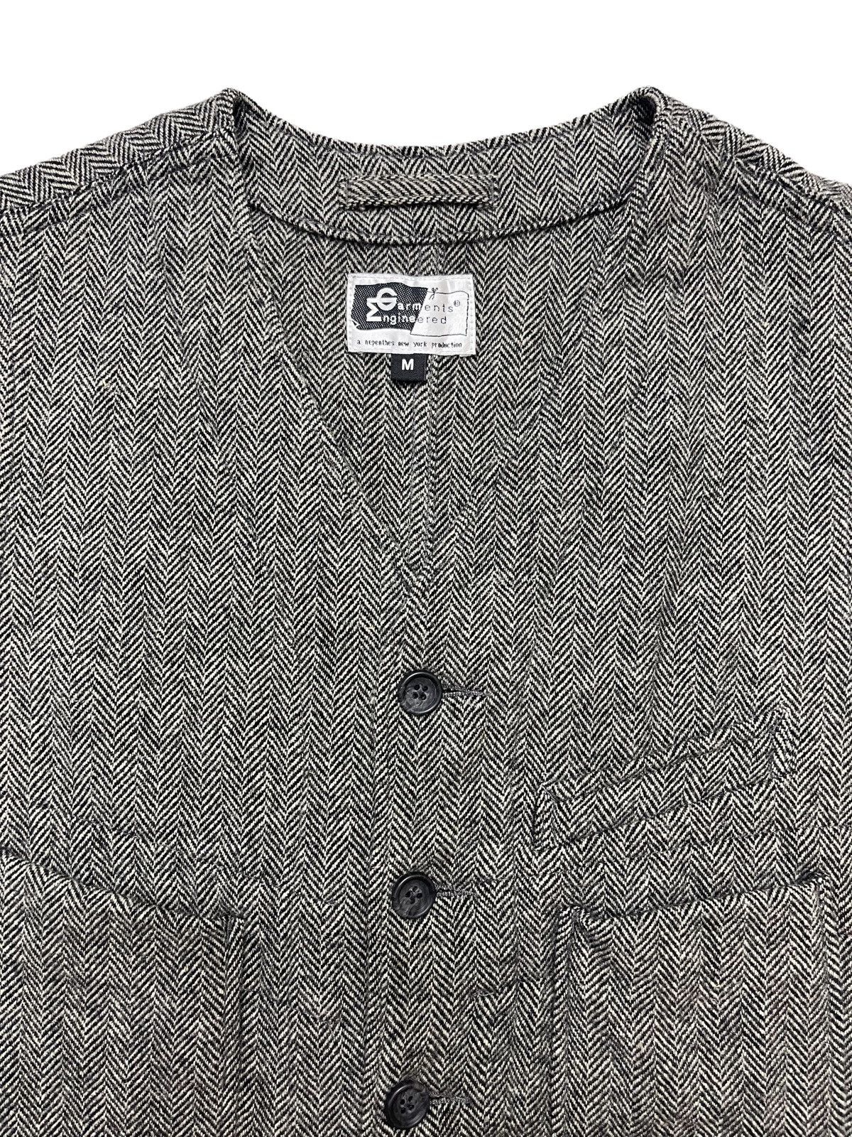 Engineered Garments Nepenthes Harringbone Twill Vest Jacket Size US M / EU 48-50 / 2 - 7 Thumbnail