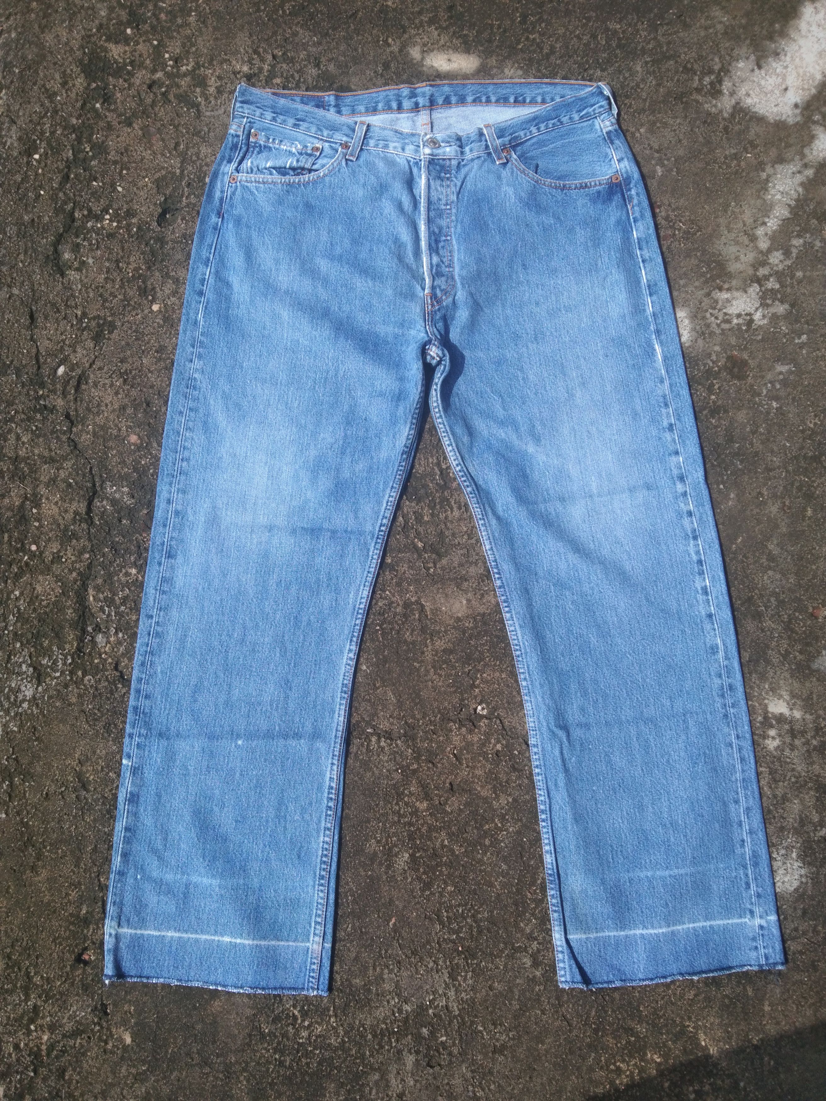 Levi's Vintage Levi's 501 Straight Leg Jeans 36x29 Size US 36 / EU 52 - 1 Thumbnail