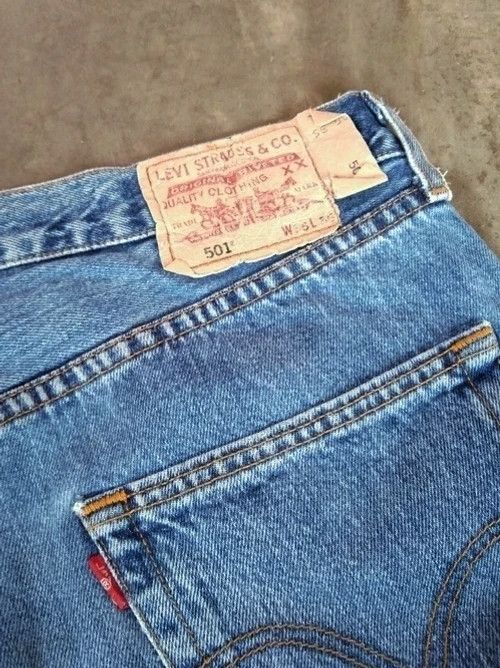 Levi's Vintage Levi's 501 Straight Leg Jeans 36x29 Size US 36 / EU 52 - 5 Thumbnail