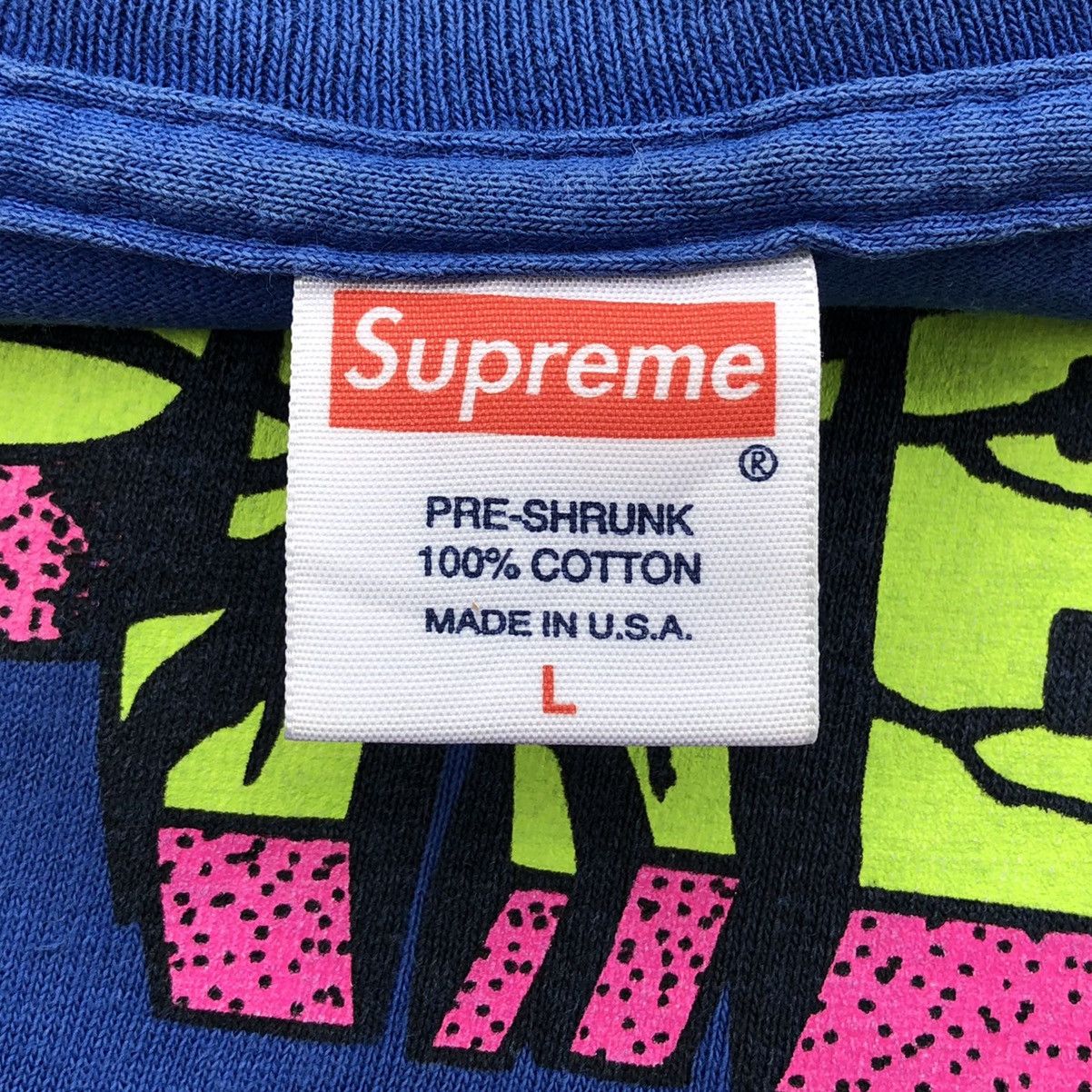Supreme Rare FW08 Supreme Hulk Smash Logo Tee Size US L / EU 52-54 / 3 - 10 Thumbnail