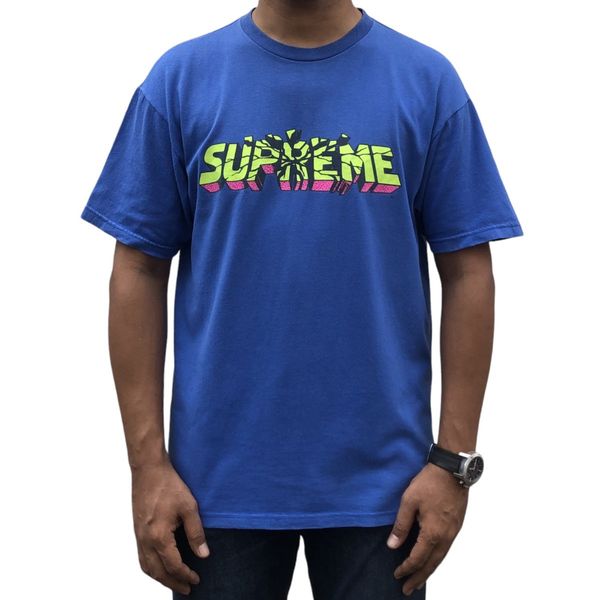 Supreme 🔥Rare FW08 Supreme Hulk Smash Logo Tee | Grailed