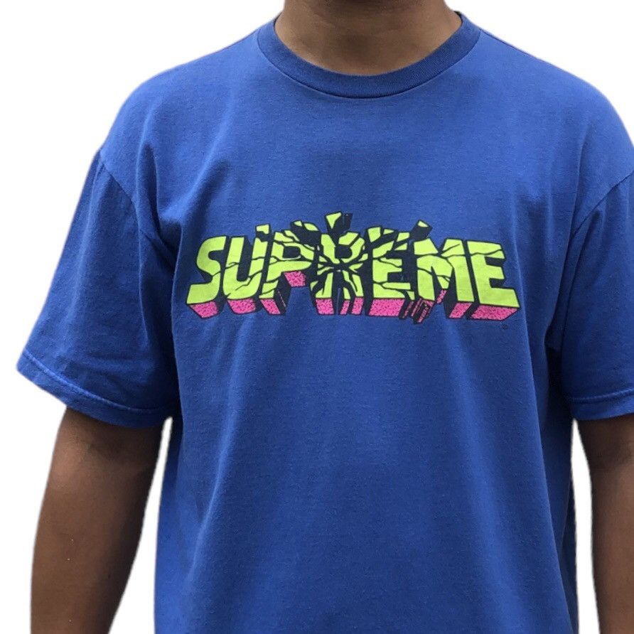 Supreme Rare FW08 Supreme Hulk Smash Logo Tee Size US L / EU 52-54 / 3 - 2 Thumbnail