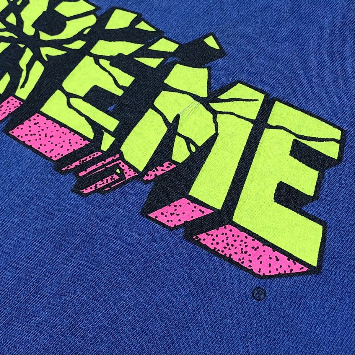 Supreme Rare FW08 Supreme Hulk Smash Logo Tee Size US L / EU 52-54 / 3 - 6 Thumbnail