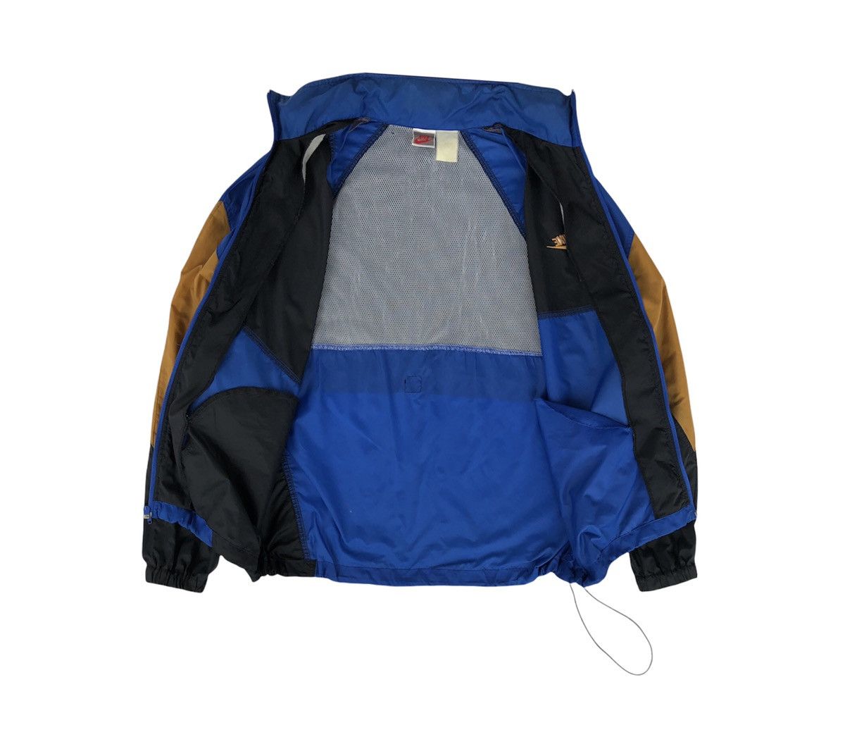 Nike Vtg 80/90s Nike Grey Tag Colour Block Windbreaker Jacket Size US M / EU 48-50 / 2 - 12 Thumbnail