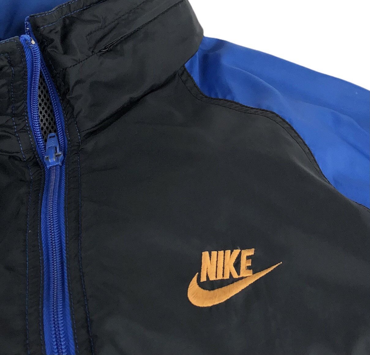 Nike Vtg 80/90s Nike Grey Tag Colour Block Windbreaker Jacket Size US M / EU 48-50 / 2 - 13 Thumbnail