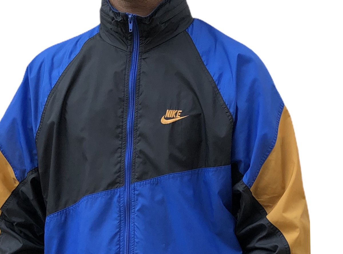Nike Vtg 80/90s Nike Grey Tag Colour Block Windbreaker Jacket Size US M / EU 48-50 / 2 - 6 Thumbnail