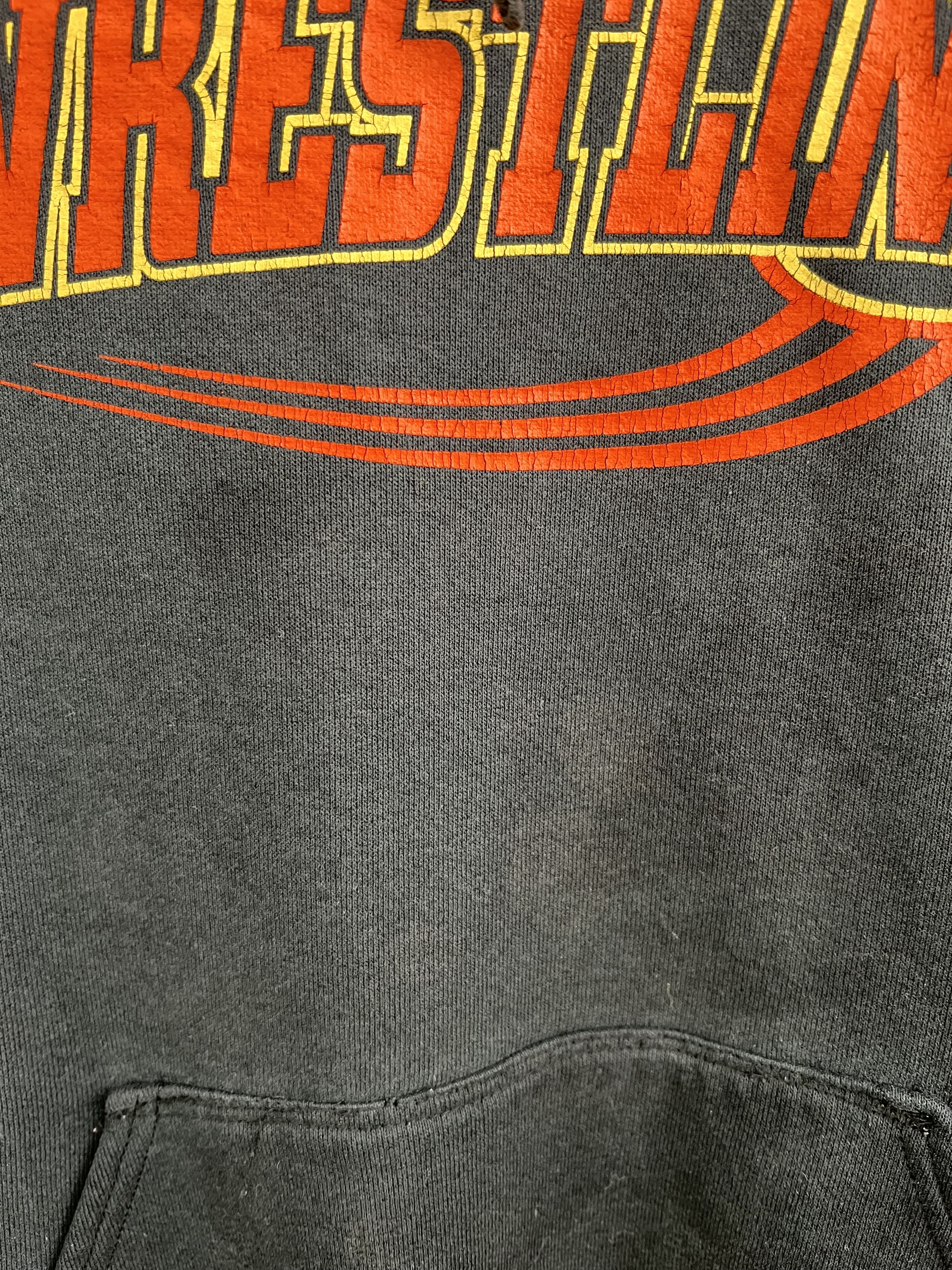 Vintage Huron Wrestling Hoodie Tiger Style Size US L / EU 52-54 / 3 - 2 Thumbnail
