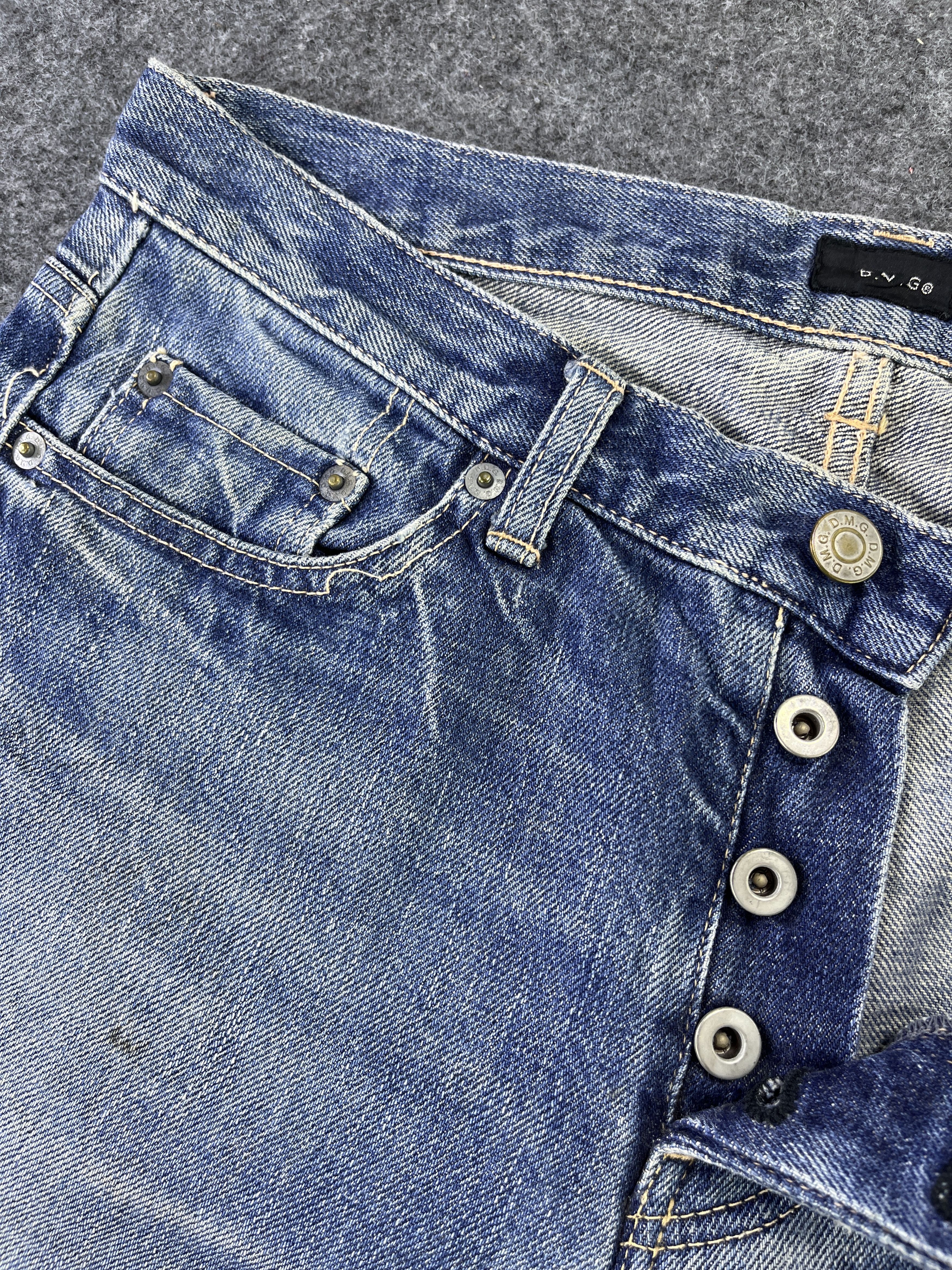 Japanese Brand Domingo D.M.G Slim Fit Jeans - J854 Size 31" - 5 Thumbnail