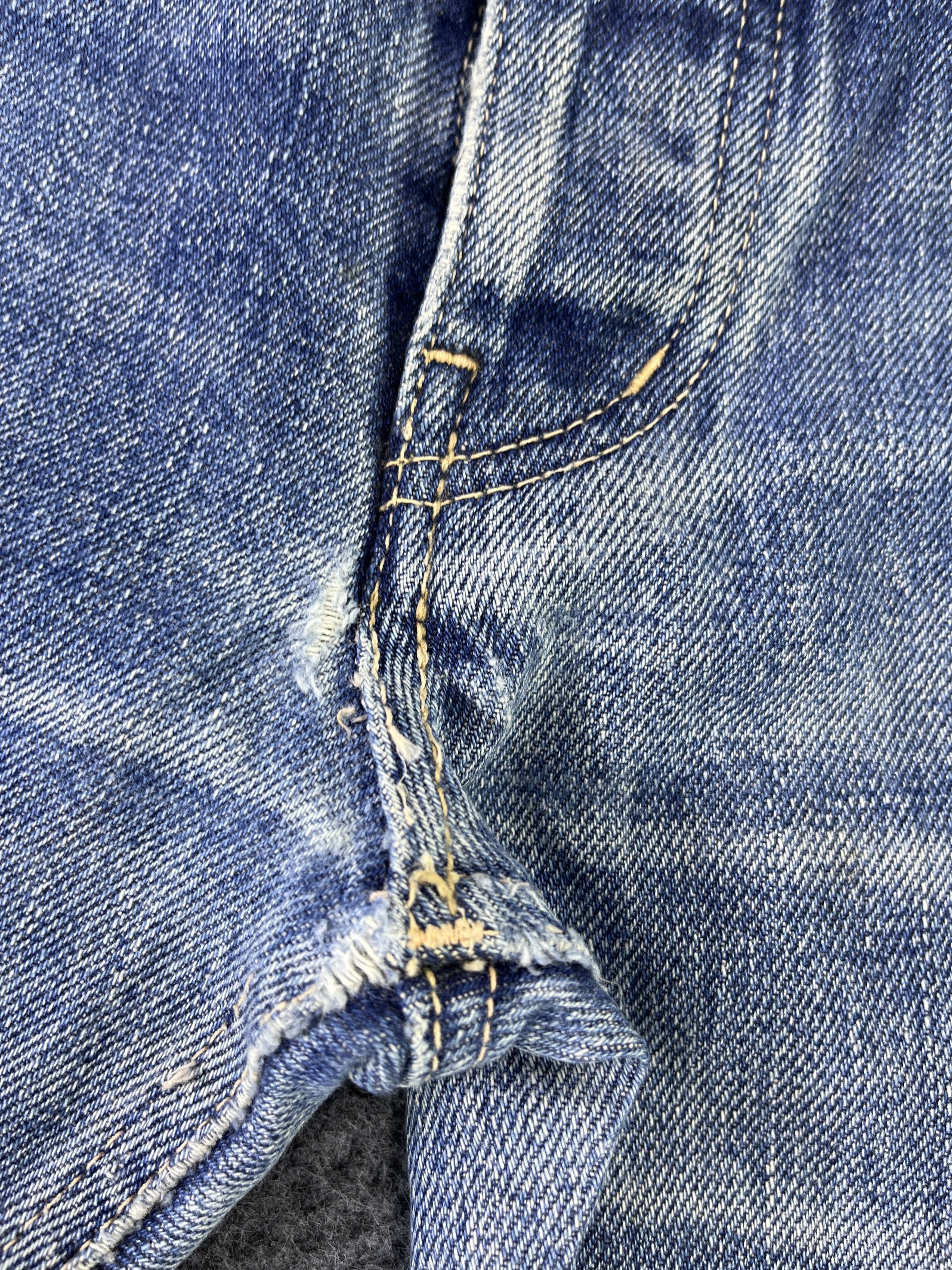 Japanese Brand Domingo D.M.G Slim Fit Jeans - J854 Size 31" - 11 Thumbnail