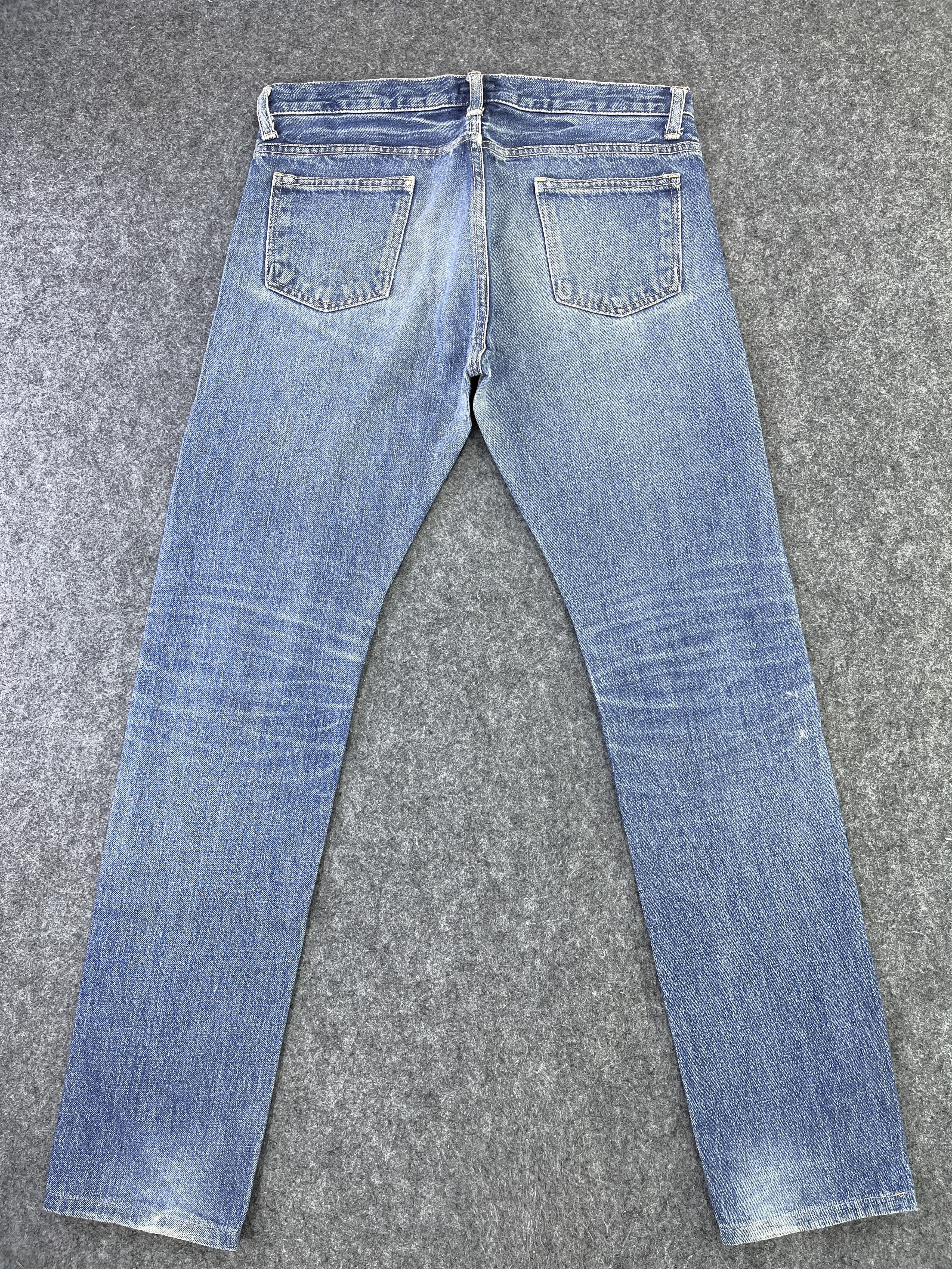 Japanese Brand Domingo D.M.G Slim Fit Jeans - J854 Size 31" - 2 Thumbnail