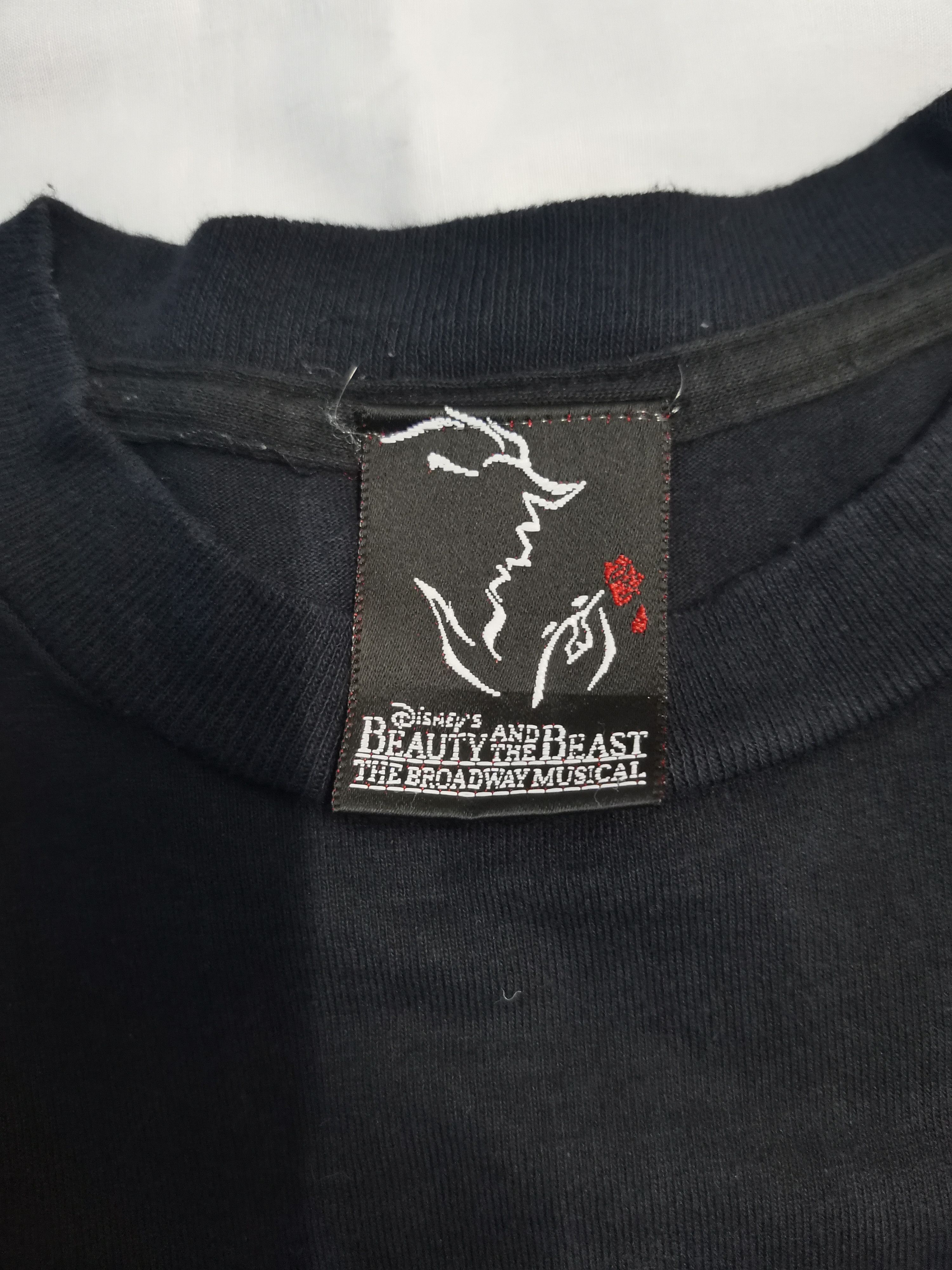 Disney × Vintage Vintage Disney Beauty and the Beast the Broadway Musical Tee Size US M / EU 48-50 / 2 - 3 Thumbnail