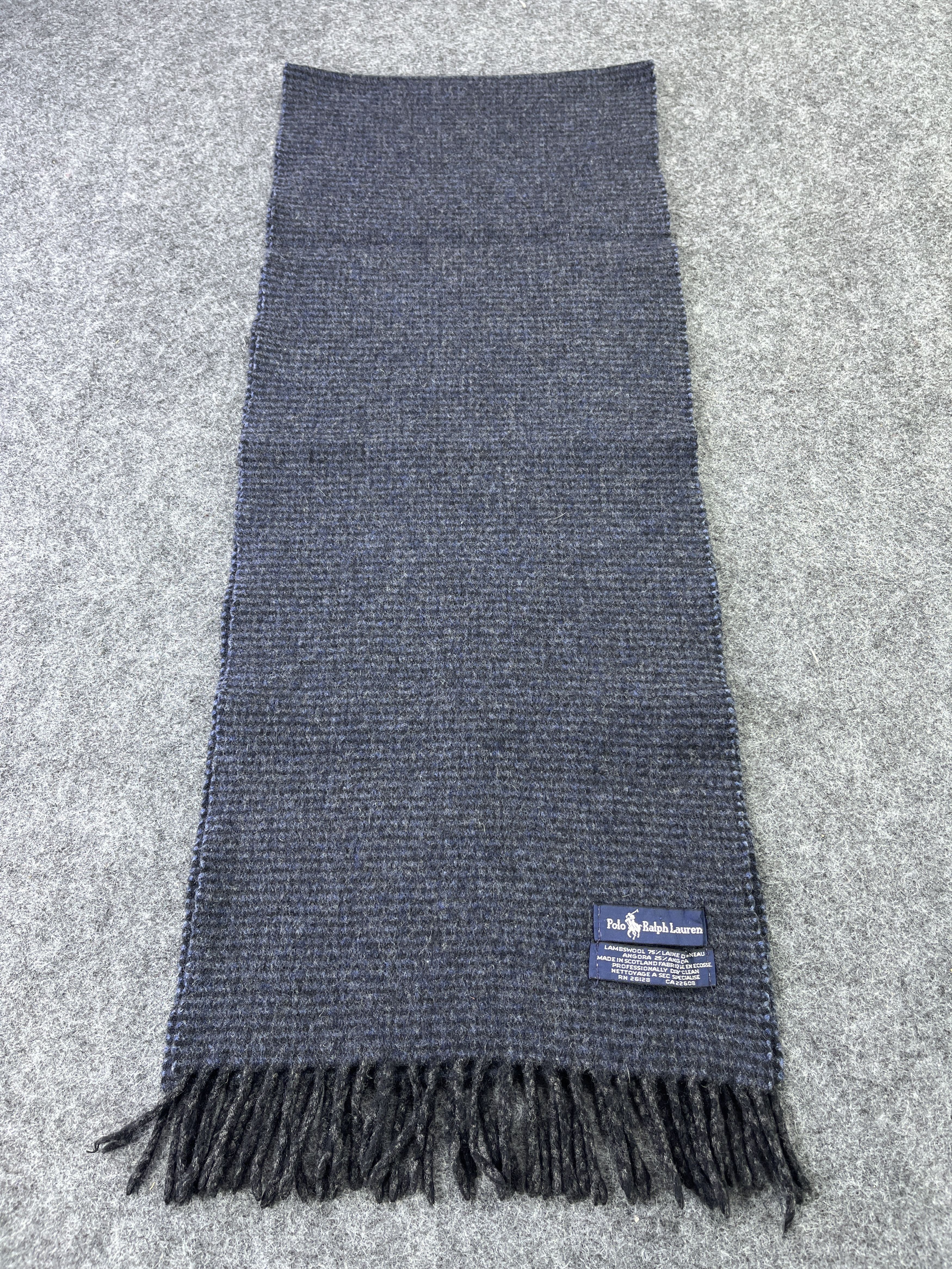 Polo Ralph Lauren × Vintage POLO RALPH LAUREN SCARVES / MUFFLER / NECKWEAR T032 Size ONE SIZE - 2 Thumbnail