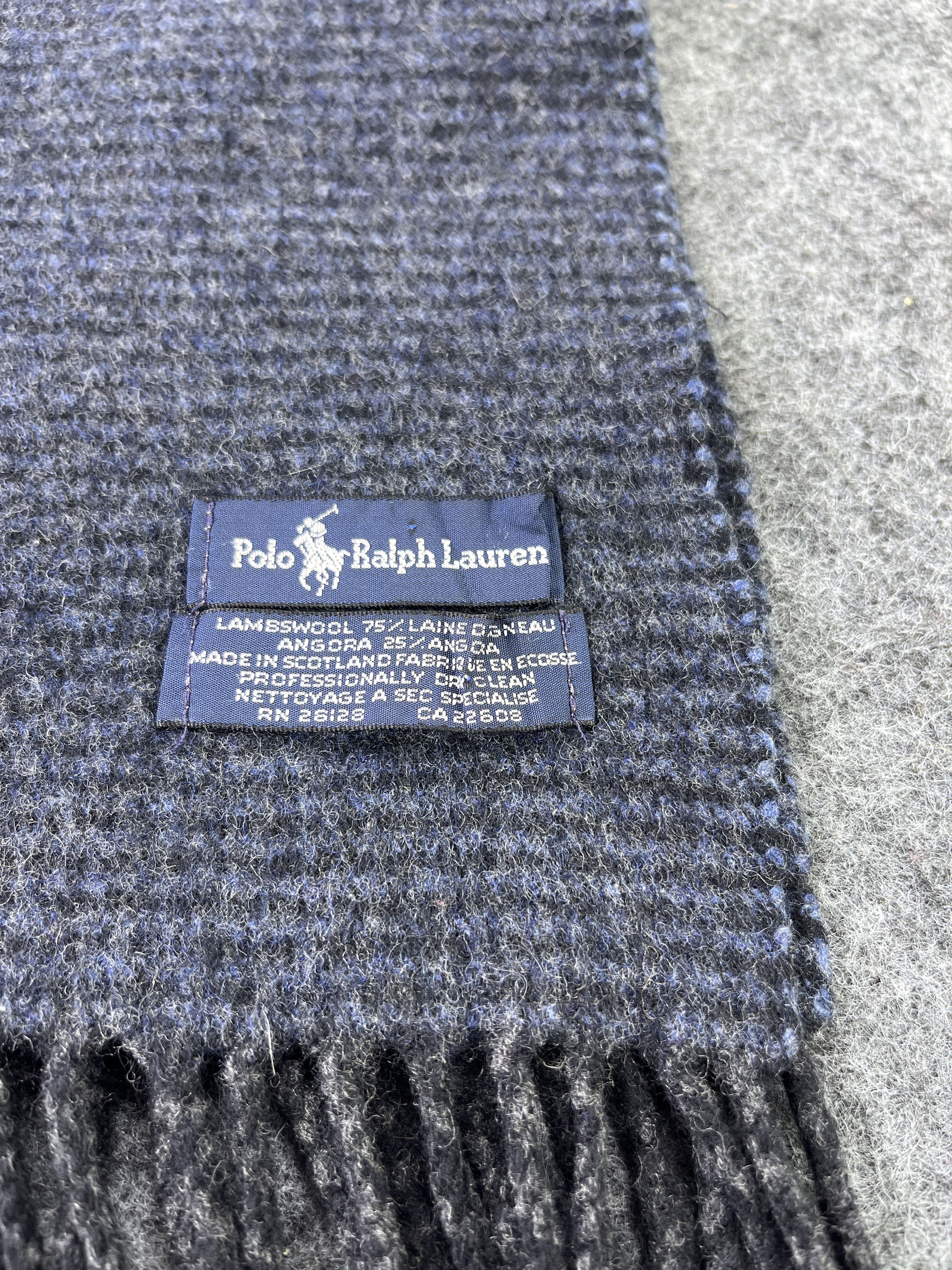 Polo Ralph Lauren × Vintage POLO RALPH LAUREN SCARVES / MUFFLER / NECKWEAR T032 Size ONE SIZE - 8 Thumbnail
