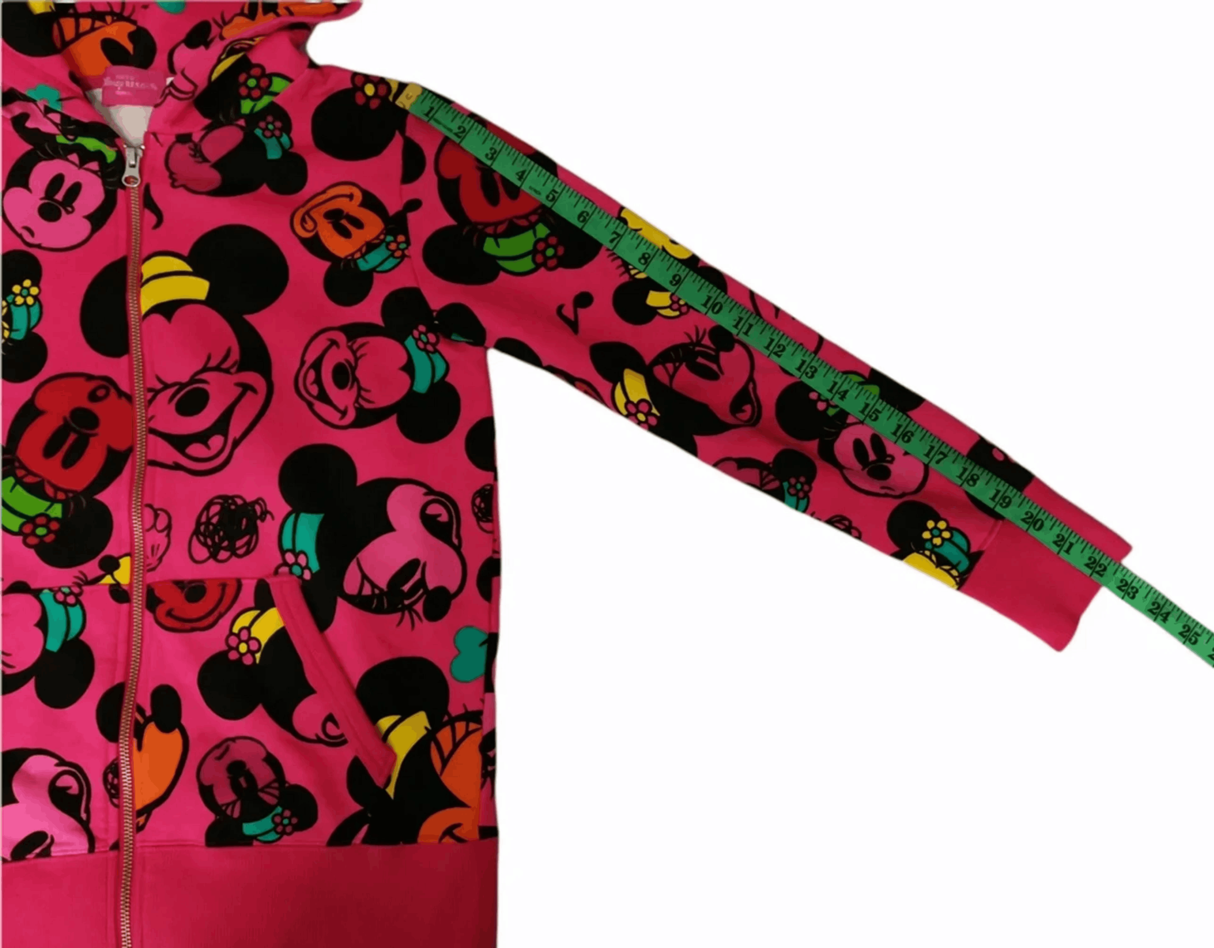 Disney Minnie x Disney Zip Up Hoodie Japan Designer OverPrint Size US L / EU 52-54 / 3 - 5 Thumbnail