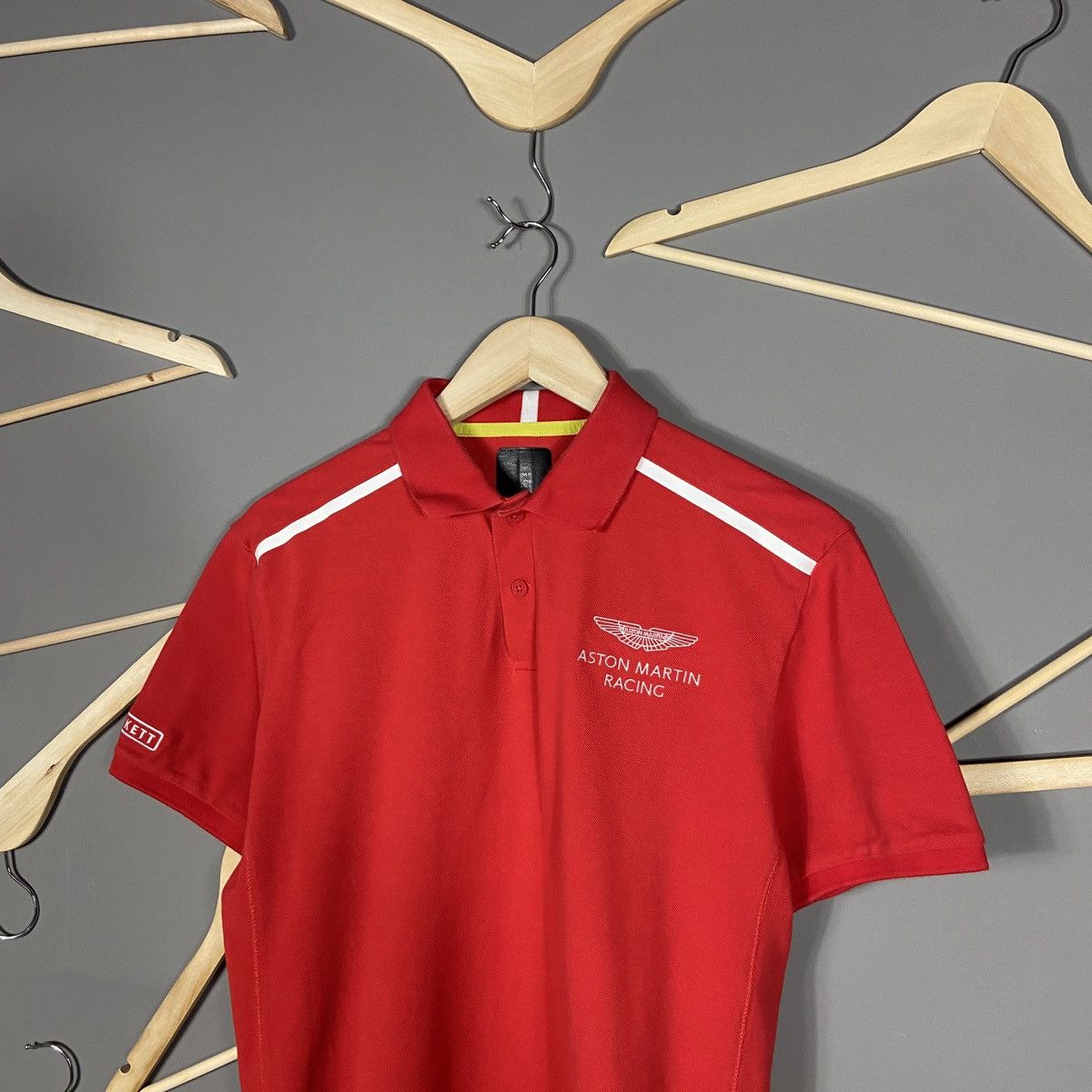 Hackett Hackett London X Aston Martin Racing polo shirt Size US L / EU 52-54 / 3 - 3 Thumbnail