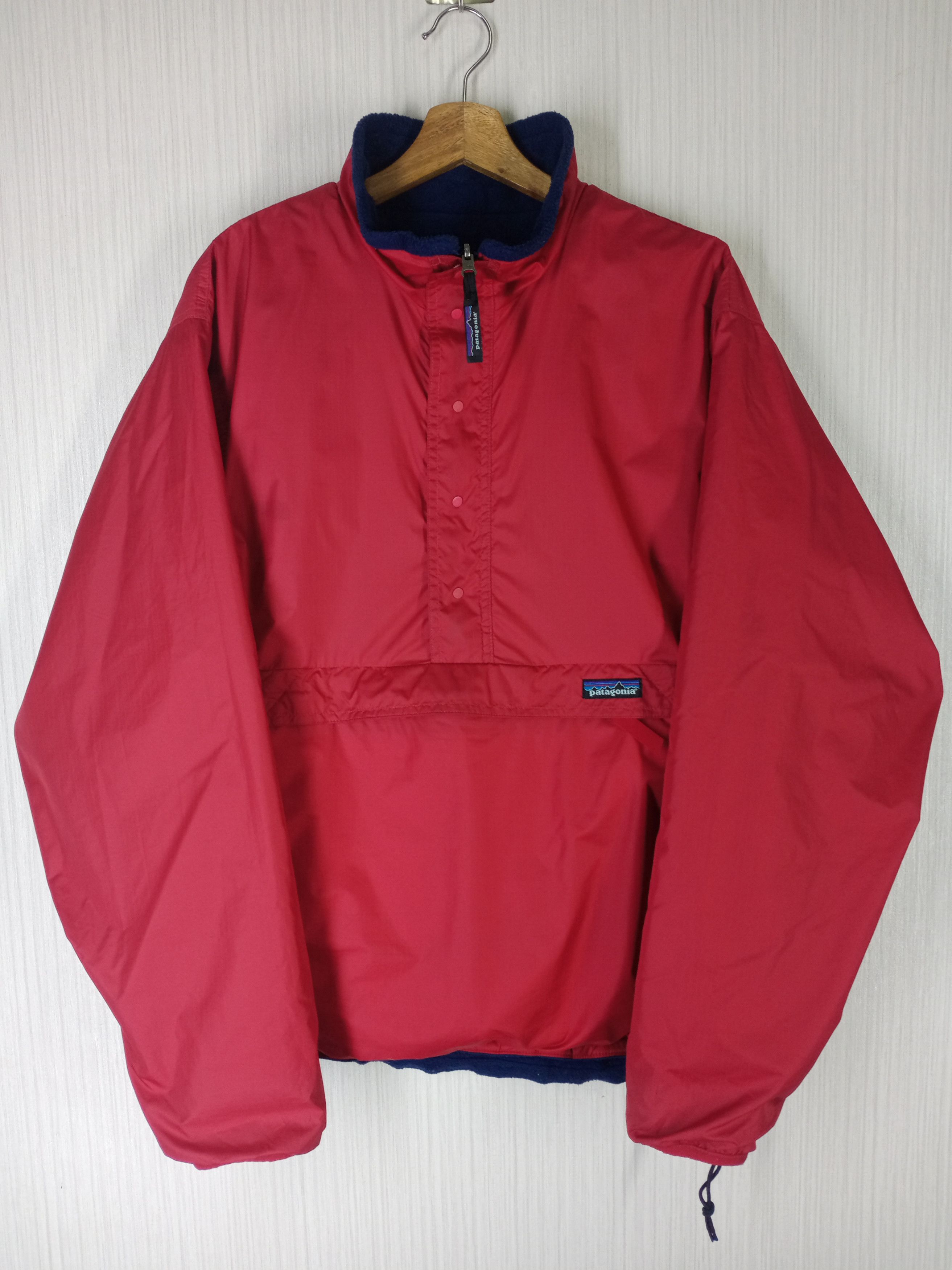 Patagonia Vintage Patagonia Anorak Pullover Reversible Size US L / EU 52-54 / 3 - 1 Thumbnail
