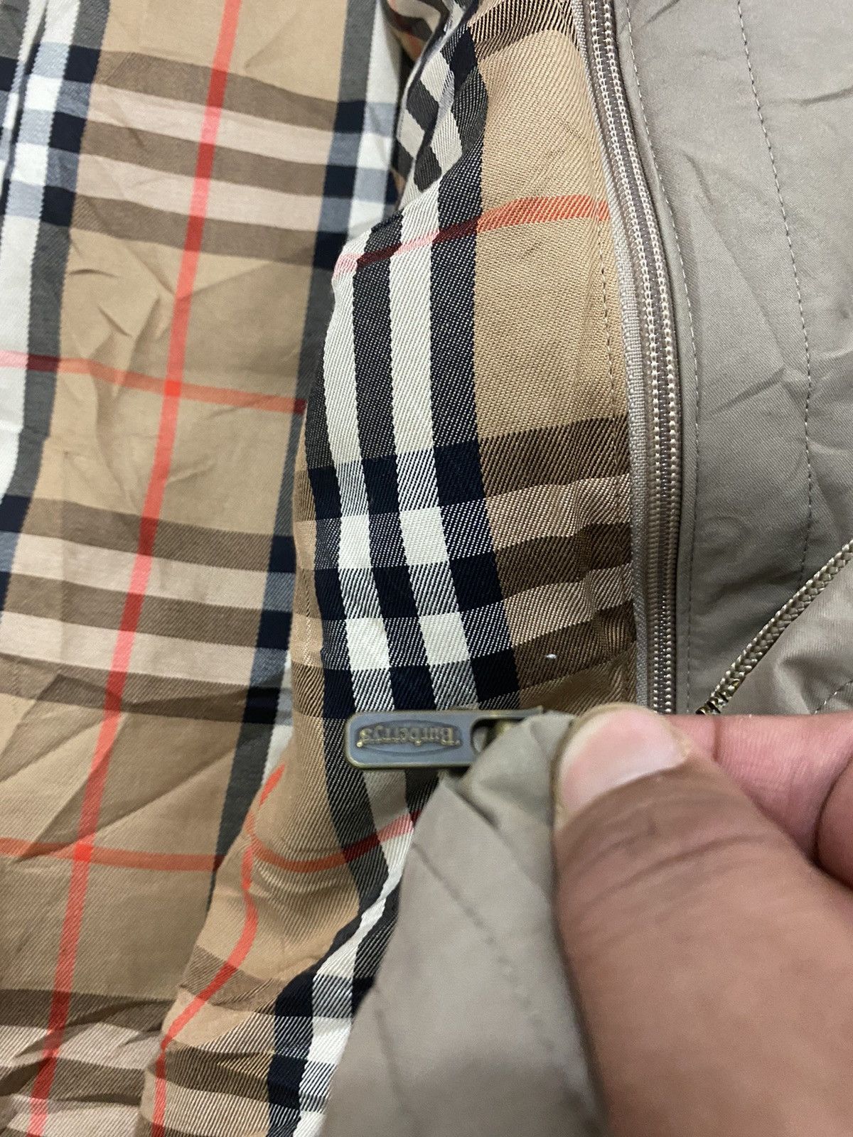 Burberry 🔥Vintage🔥 Burberry’s Long Coat Nova Check Jacket Size US L / EU 52-54 / 3 - 13 Thumbnail