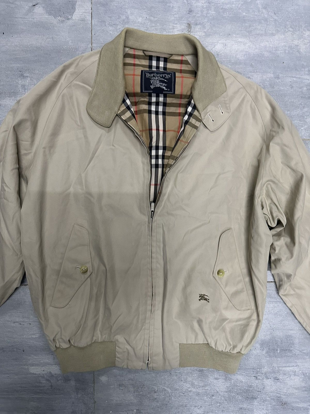 Burberry Distress VTG Burberrys Vintage Jacket Size US L / EU 52-54 / 3 - 3 Thumbnail