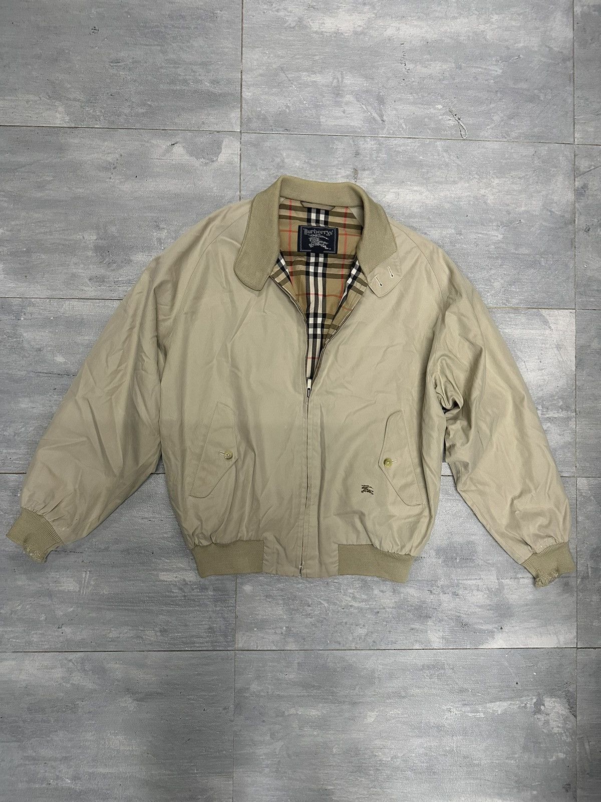 Burberry Distress VTG Burberrys Vintage Jacket Size US L / EU 52-54 / 3 - 4 Thumbnail