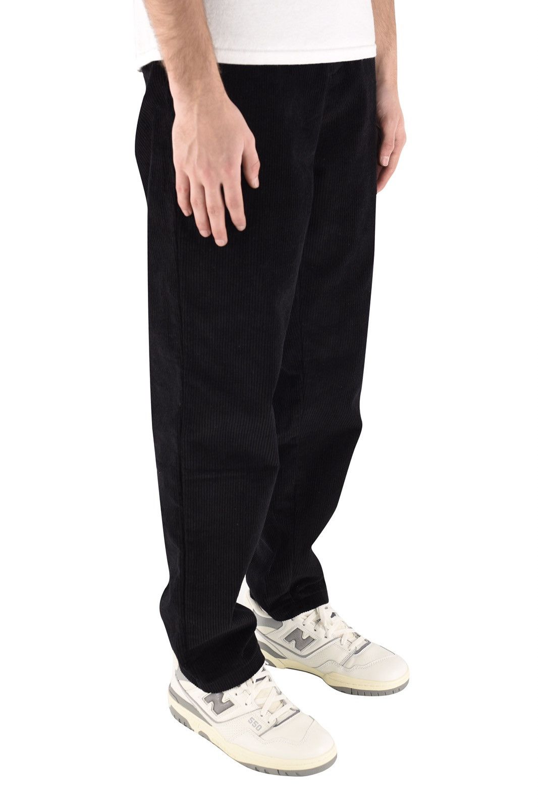 Vintage Corduroy Pants Black Size US 28 / EU 44 - 2 Thumbnail
