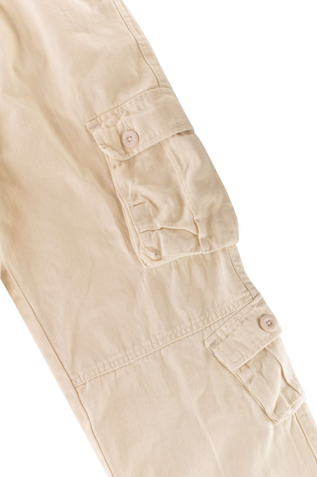 Japanese Brand 8 Pocket Cargo Pants Cream Size US 38 / EU 54 - 6 Thumbnail