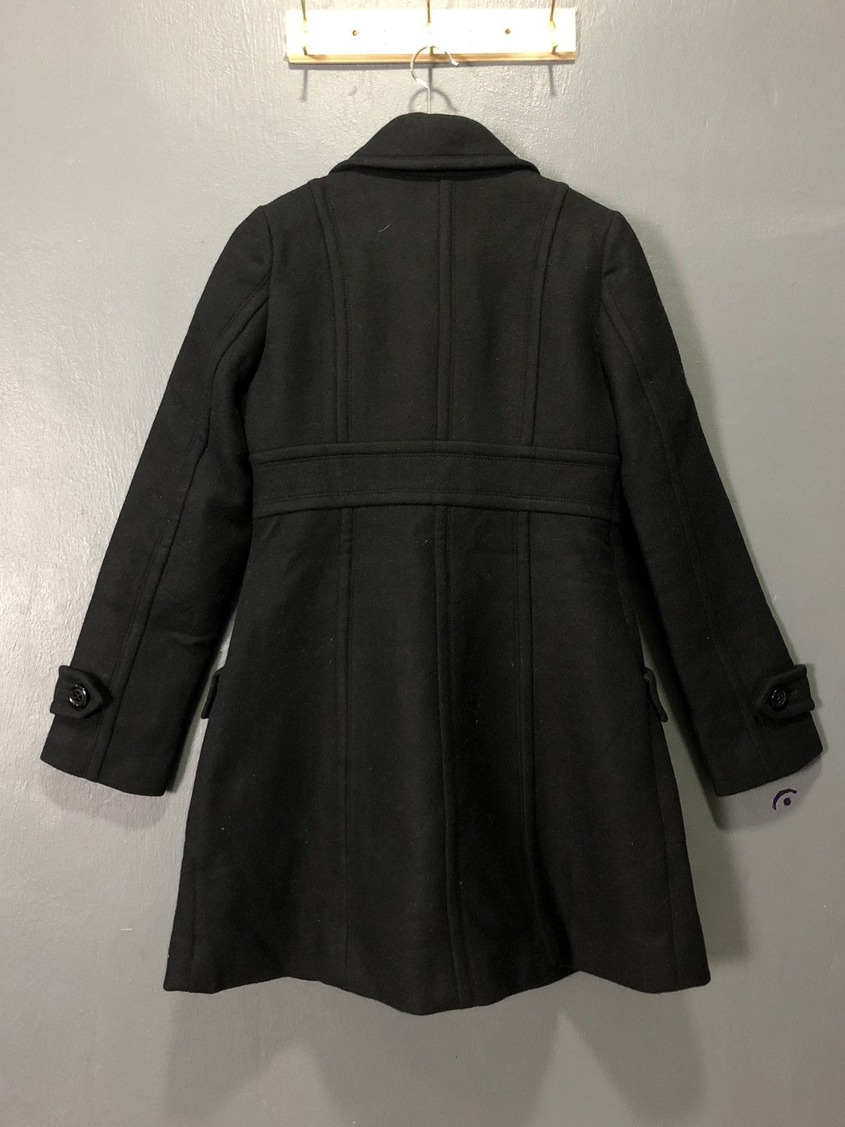 Burberry BURBERRY BLUE LABEL BLEND WOOL PEACOAT JACKET CHEKERED INNER Size S / US 4 / IT 40 - 4 Thumbnail