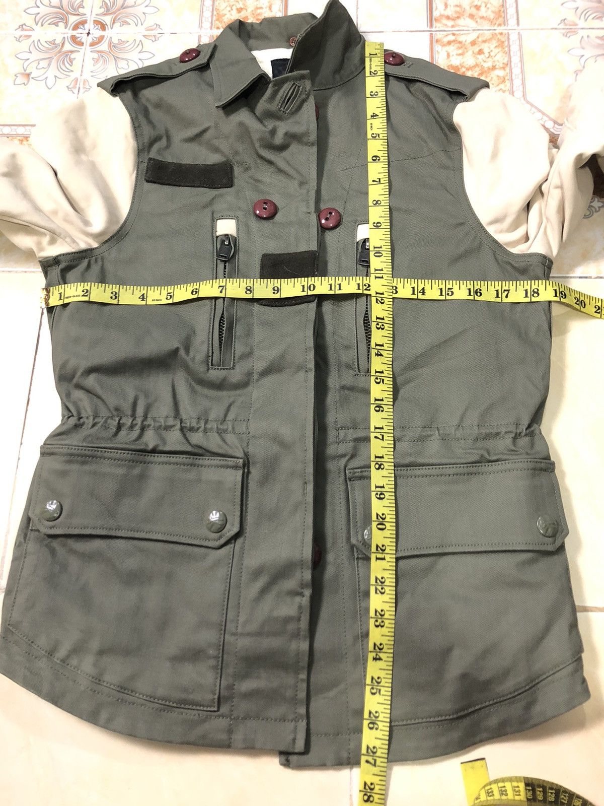 DENHAM DENHAM MILITARY JACKET STYLE LEATHER SLEEVE Size US S / EU 44-46 / 1 - 13 Thumbnail