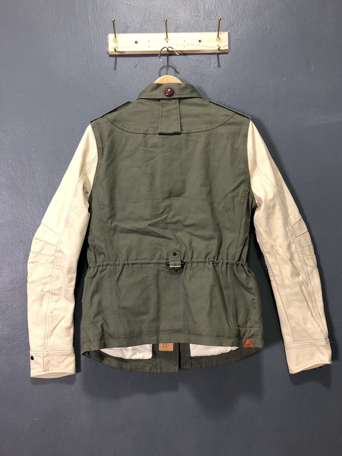 DENHAM DENHAM MILITARY JACKET STYLE LEATHER SLEEVE Size US S / EU 44-46 / 1 - 11 Thumbnail