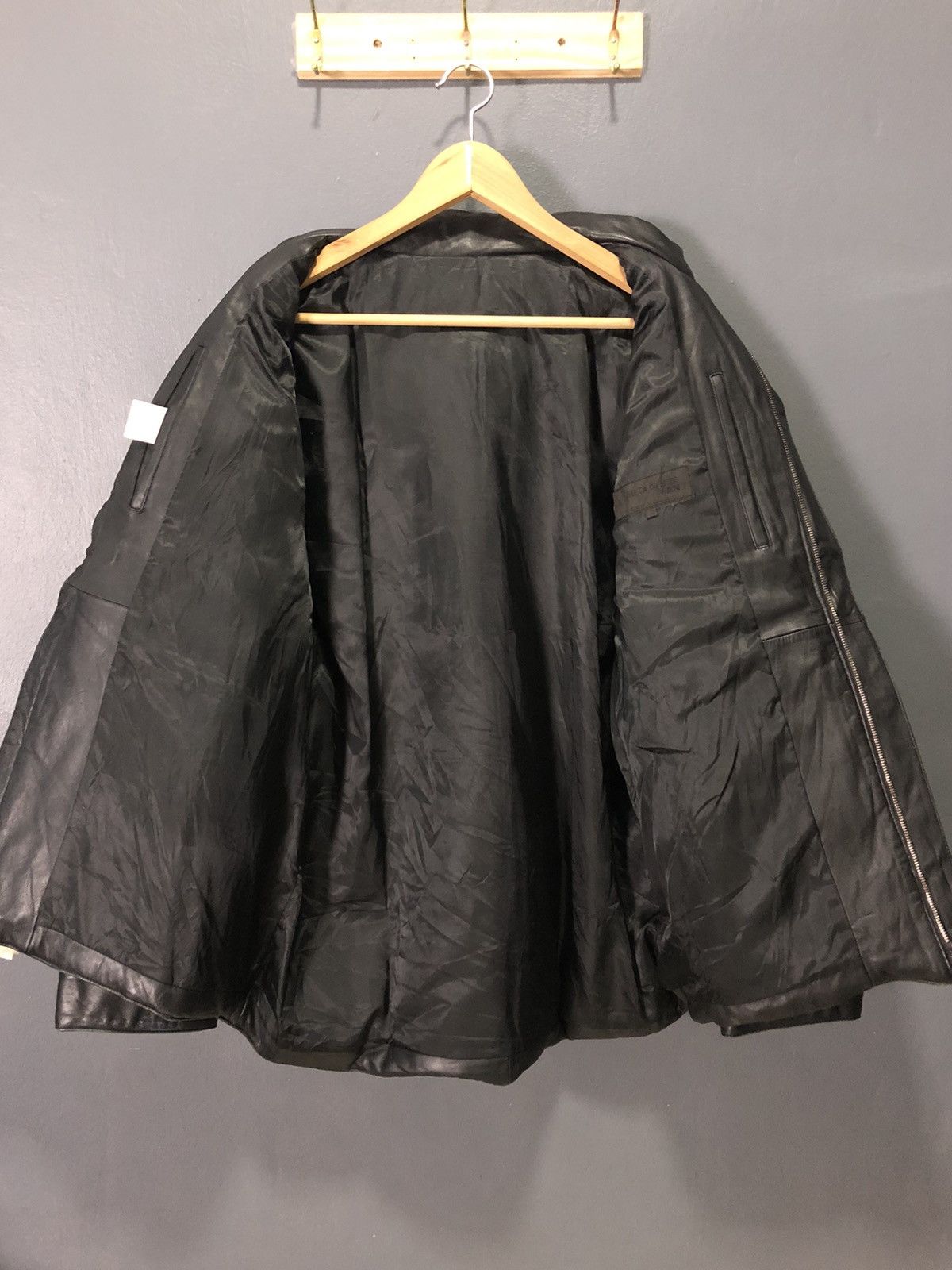 Japanese Brand × Vintage VINTAGE COMME ÇA DU MODE MEN LEATHER PUFFER DOWN JACKET Size US L / EU 52-54 / 3 - 6 Thumbnail