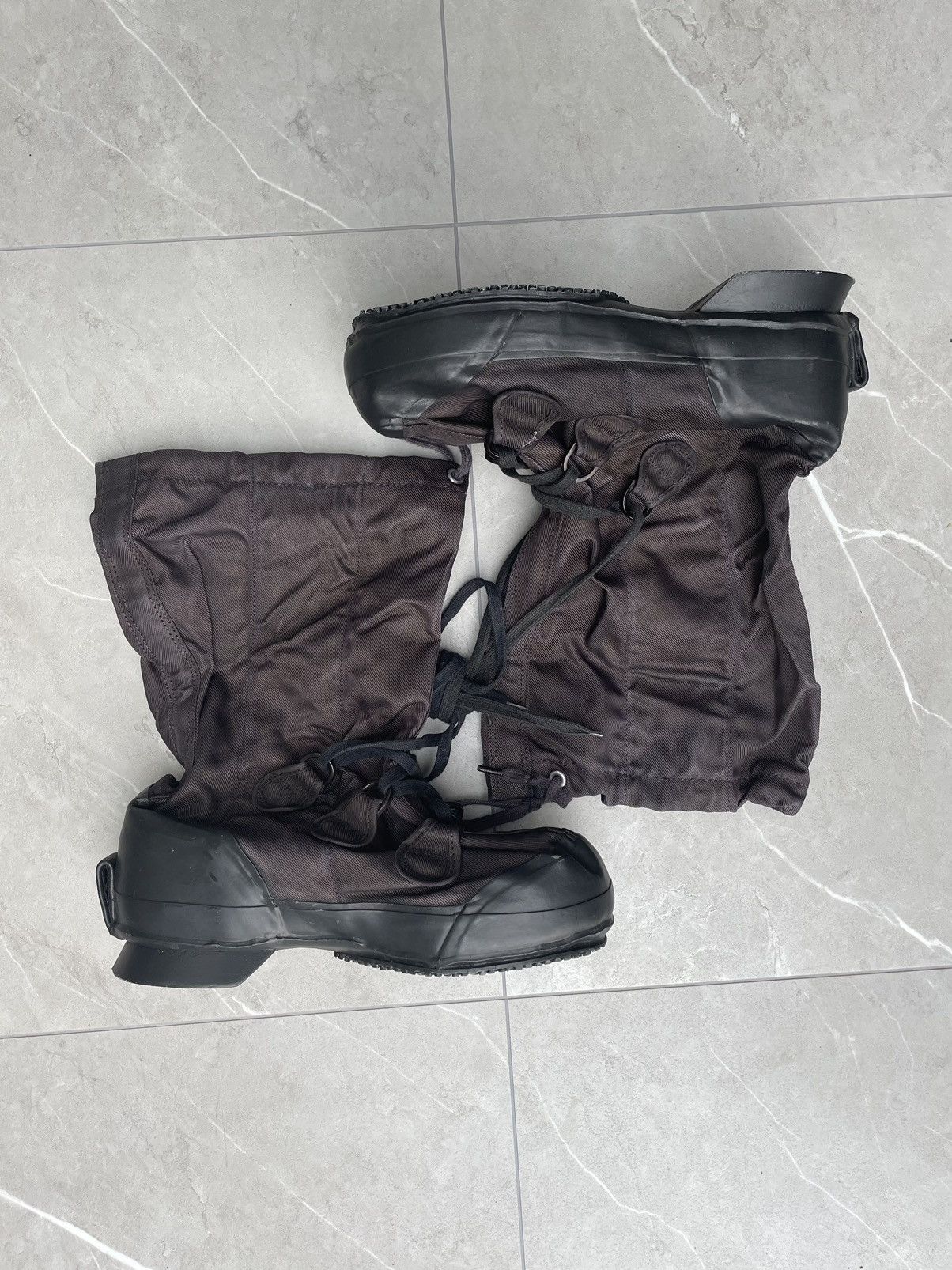 image of Combat Boots x Military 1980S Black Opium Muk Boots, Men's (Size 10)