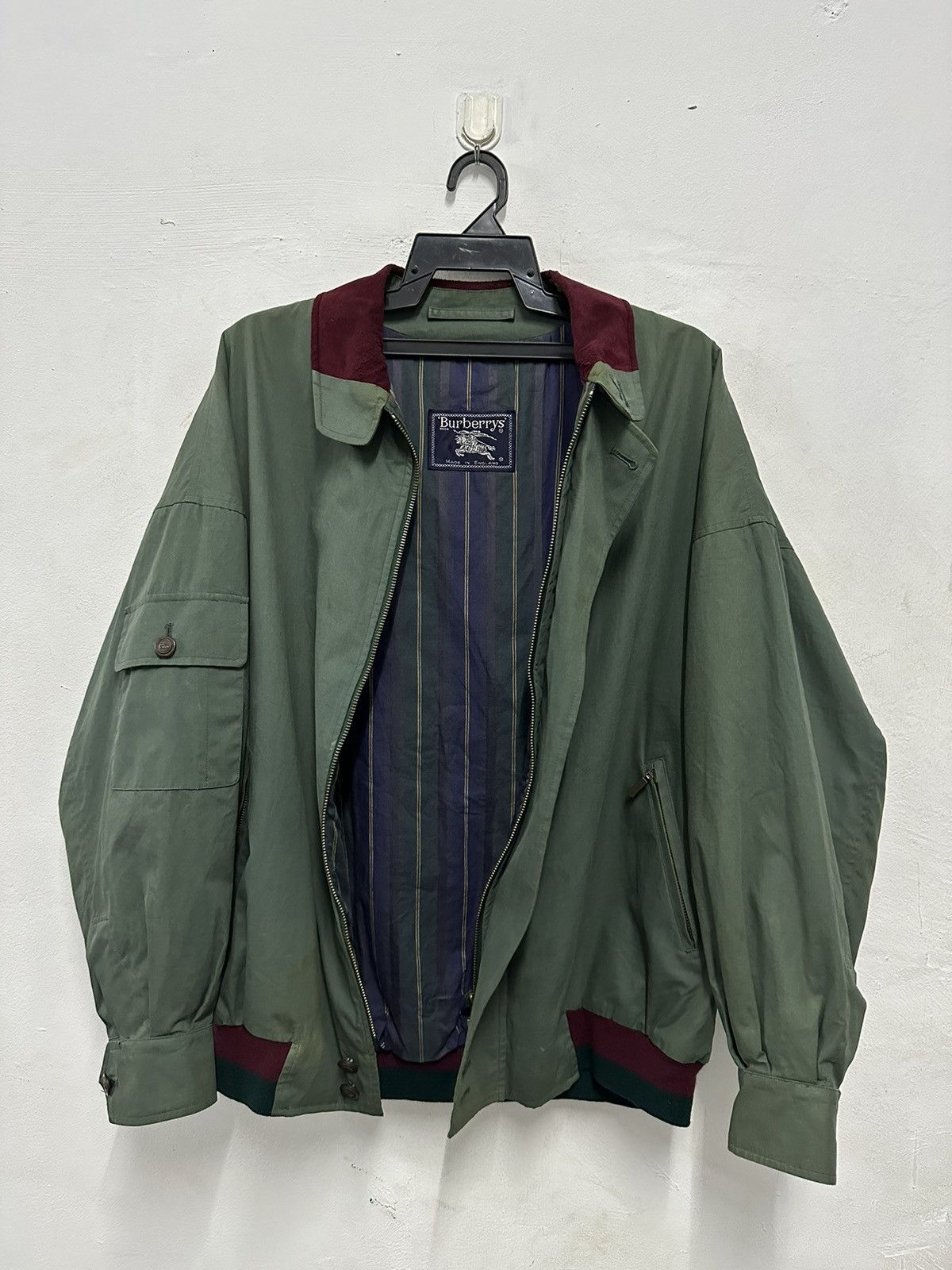 Burberry VTG Burberrys Sun Faded Jacket Size US L / EU 52-54 / 3 - 1 Thumbnail