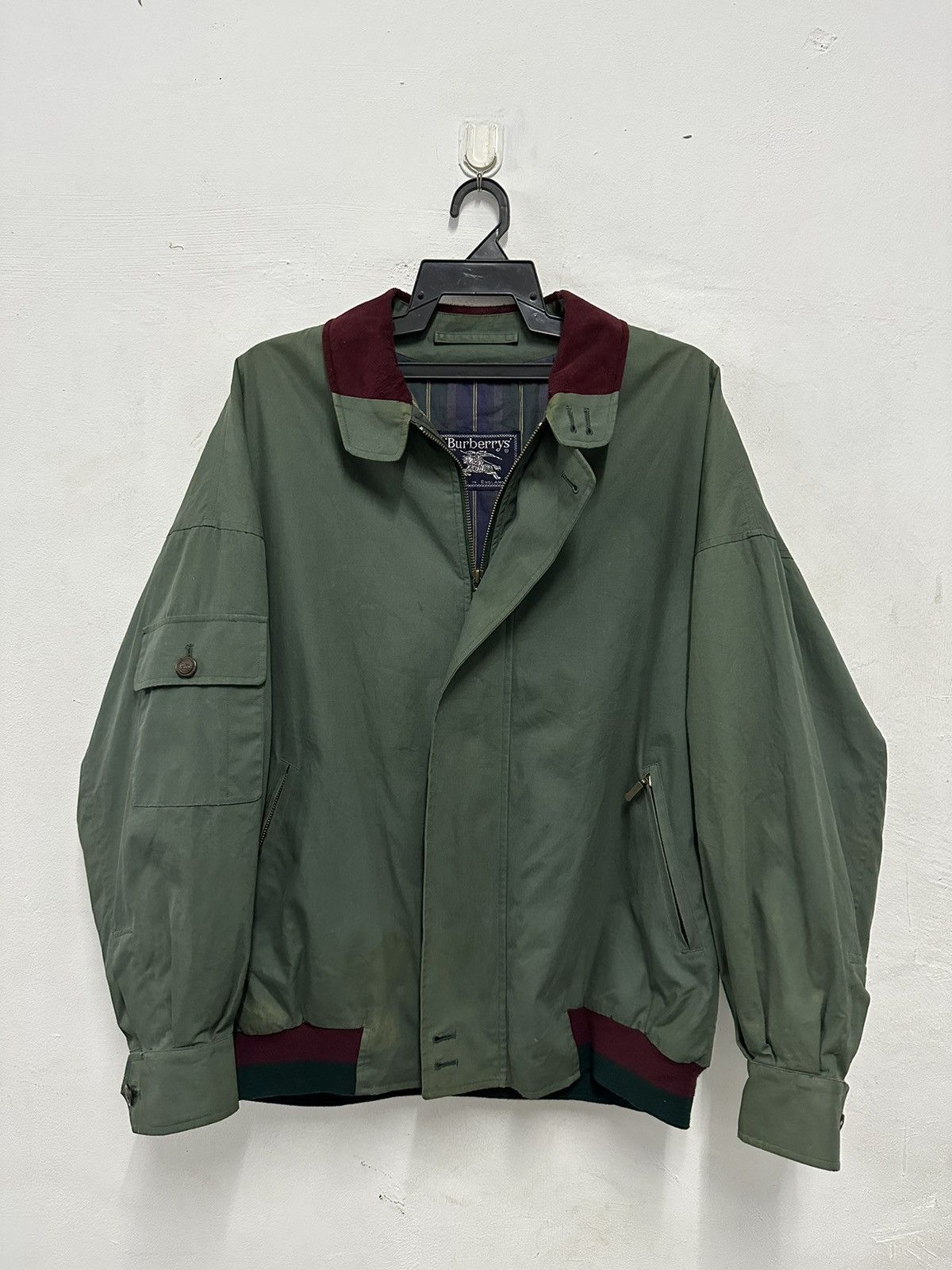 Burberry VTG Burberrys Sun Faded Jacket Size US L / EU 52-54 / 3 - 2 Thumbnail