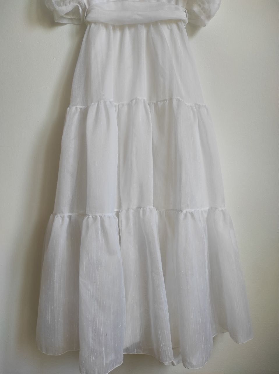 Other Vera Mont Vintage Wedding Dress Prairie Cottagecore Maxi S Size S / US 4 / IT 40 - 3 Thumbnail