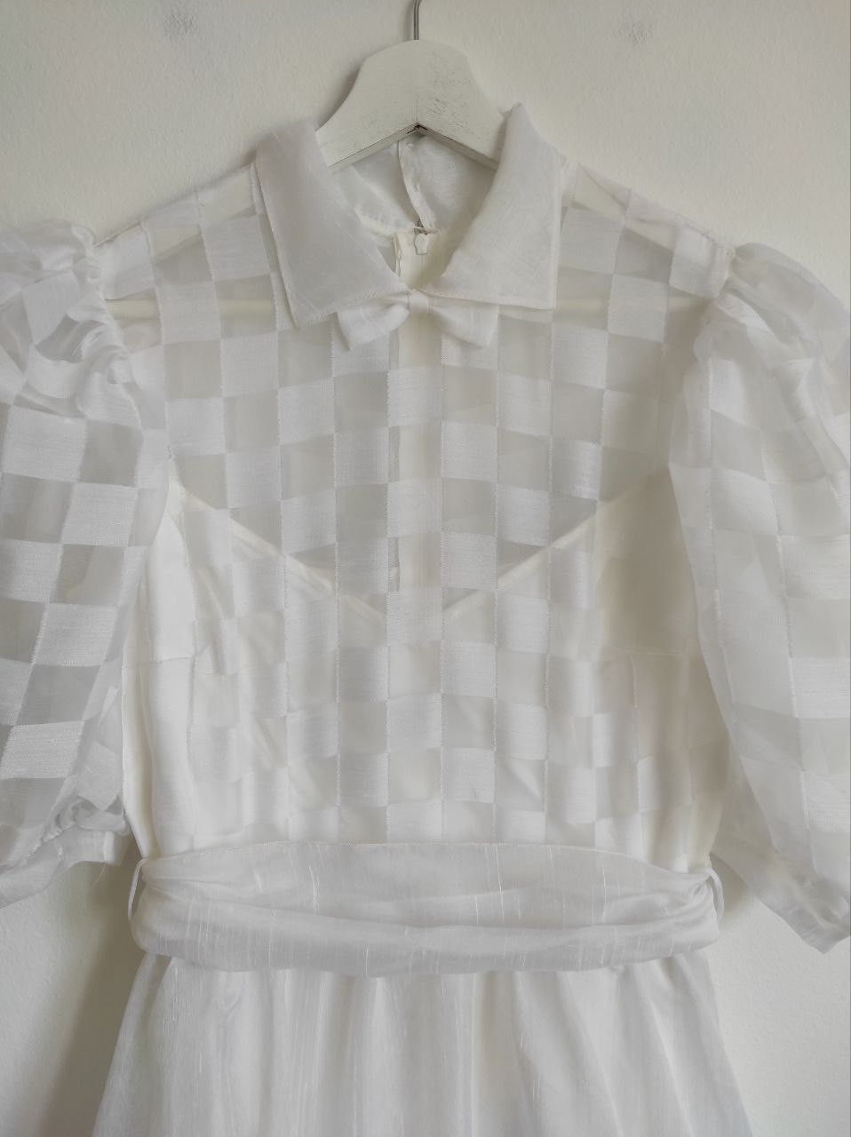 Other Vera Mont Vintage Wedding Dress Prairie Cottagecore Maxi S Size S / US 4 / IT 40 - 4 Thumbnail