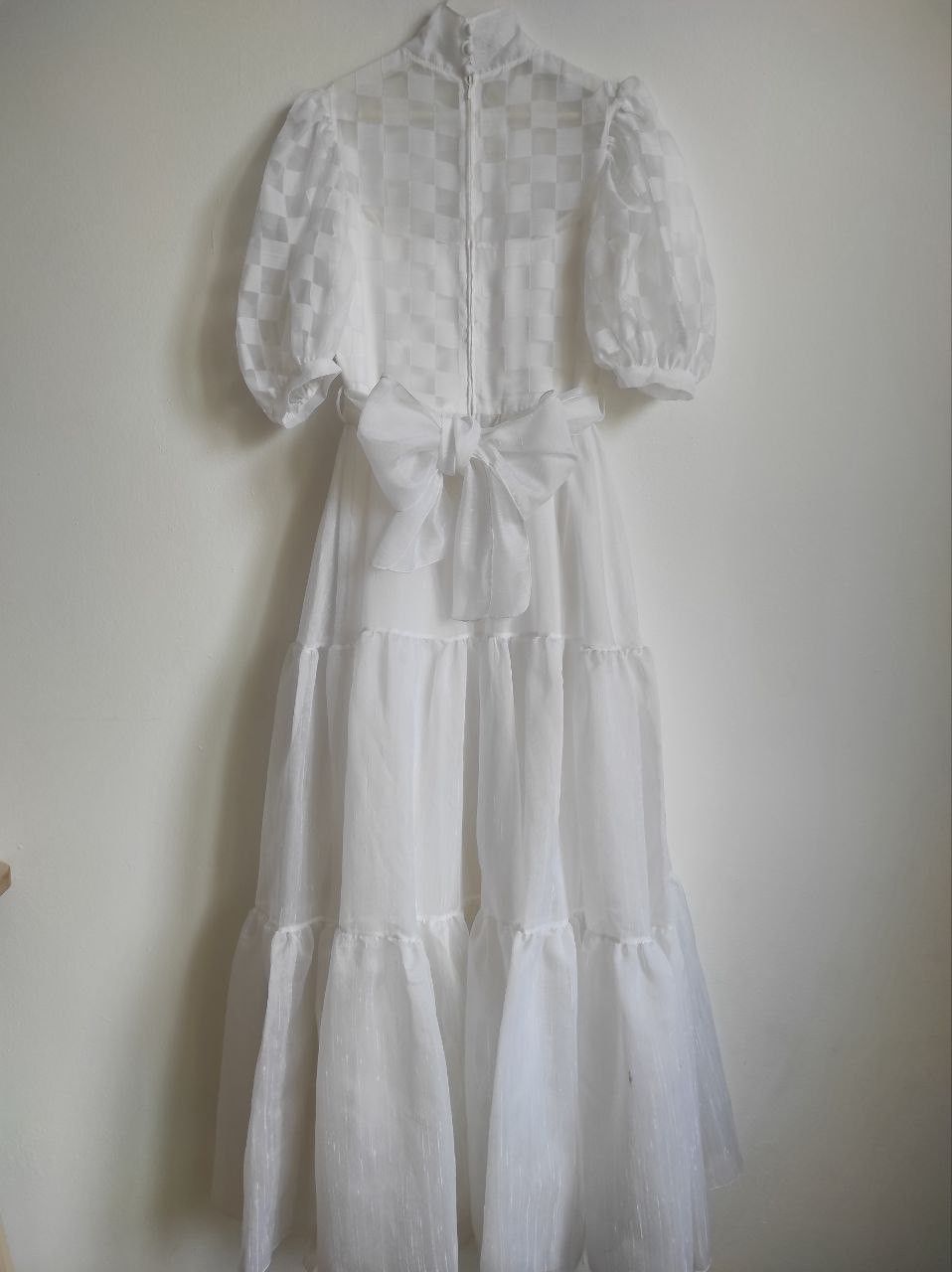 Other Vera Mont Vintage Wedding Dress Prairie Cottagecore Maxi S Size S / US 4 / IT 40 - 7 Thumbnail