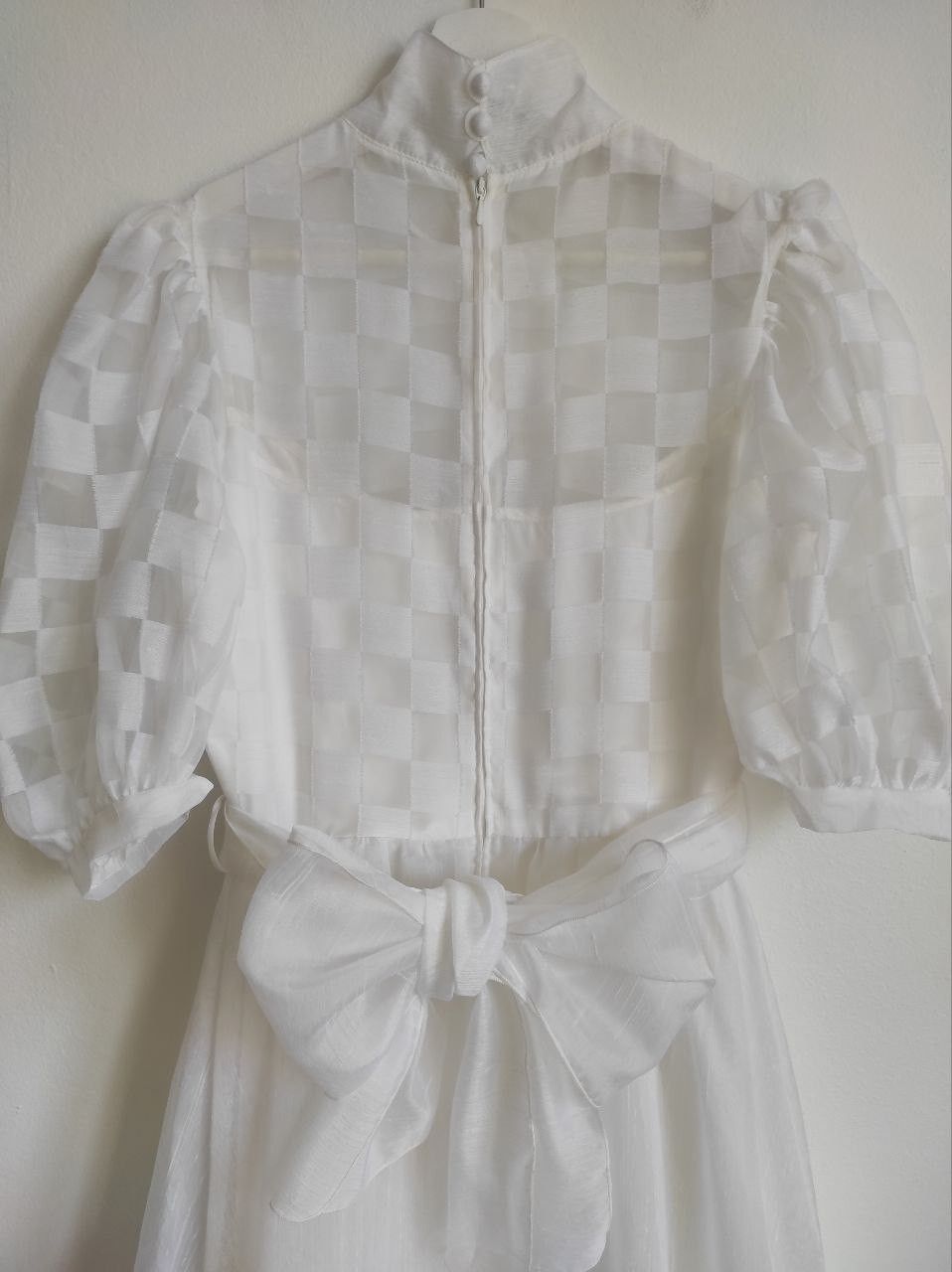 Other Vera Mont Vintage Wedding Dress Prairie Cottagecore Maxi S Size S / US 4 / IT 40 - 9 Thumbnail